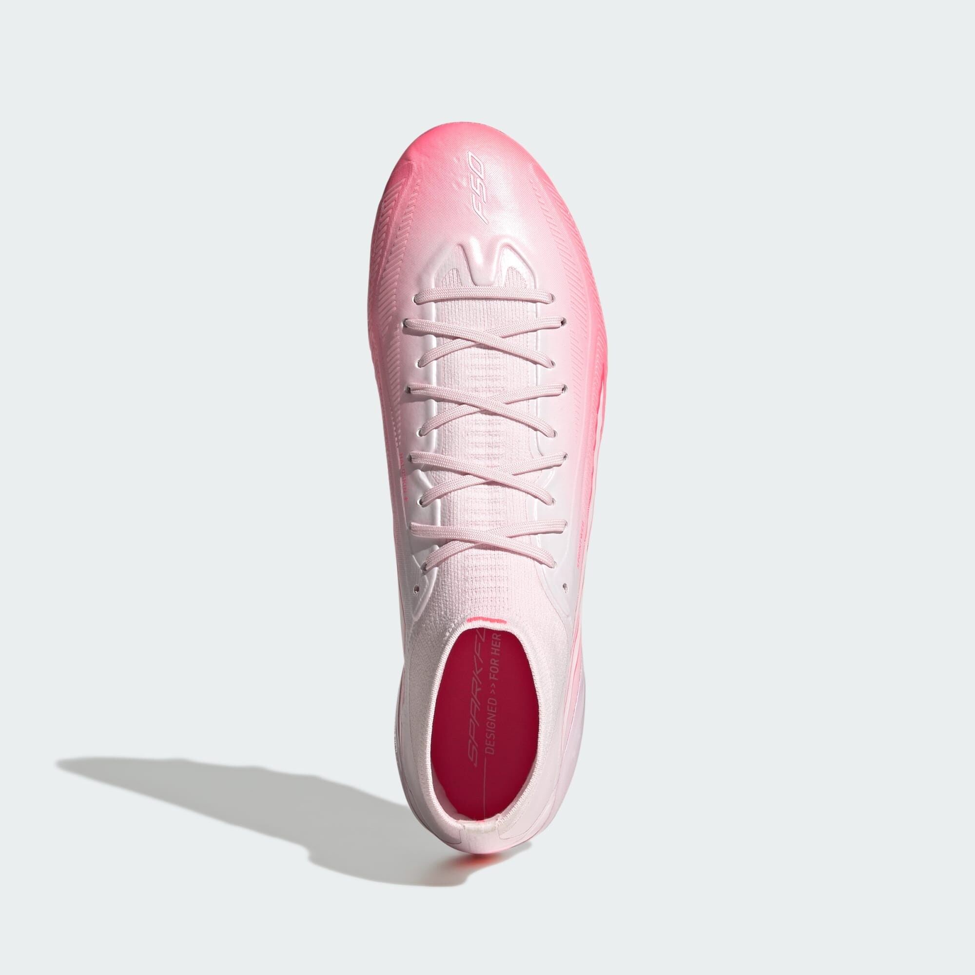 ADIDAS PERFORMANCE Zapatillas de fútbol 'F50 Sparkfusion Elite' rosa / blanco – imagen 10