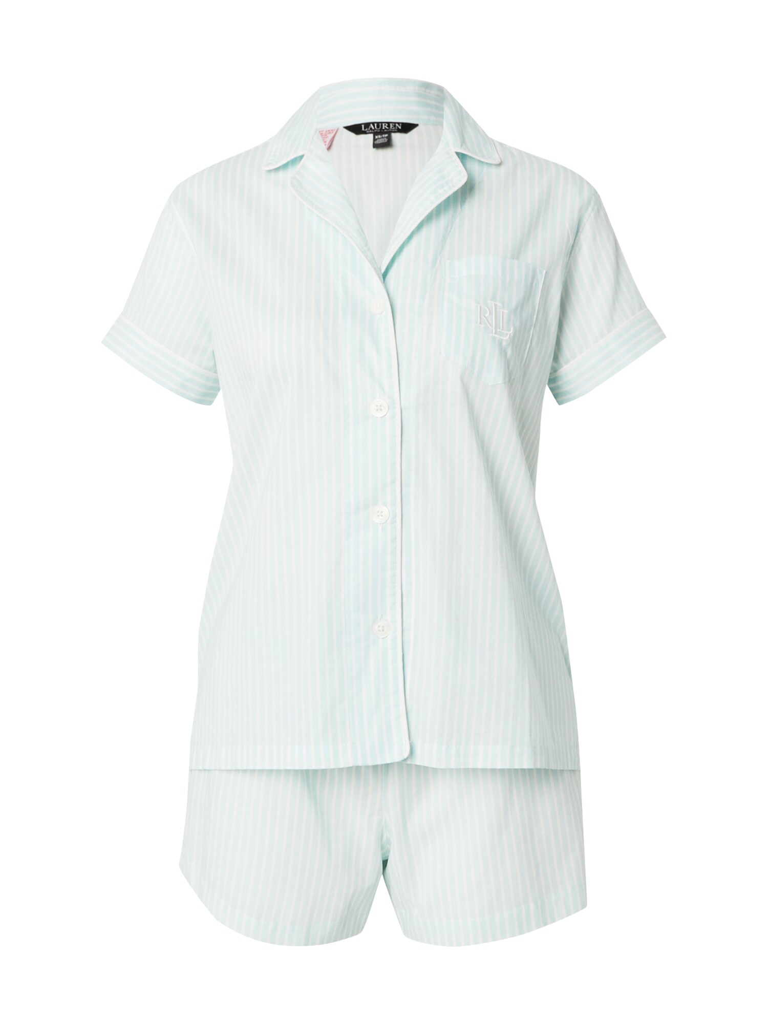 Lauren Ralph Lauren Rövidek 'CLASSIC LAWN'  pasztellkék / fehér akciós termékkép 1
