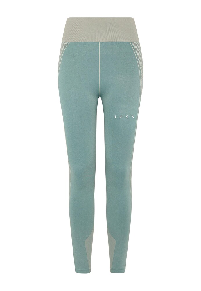 Born Living Yoga Leggings 'Buddha' Damen Größe L mint / pastellgrün