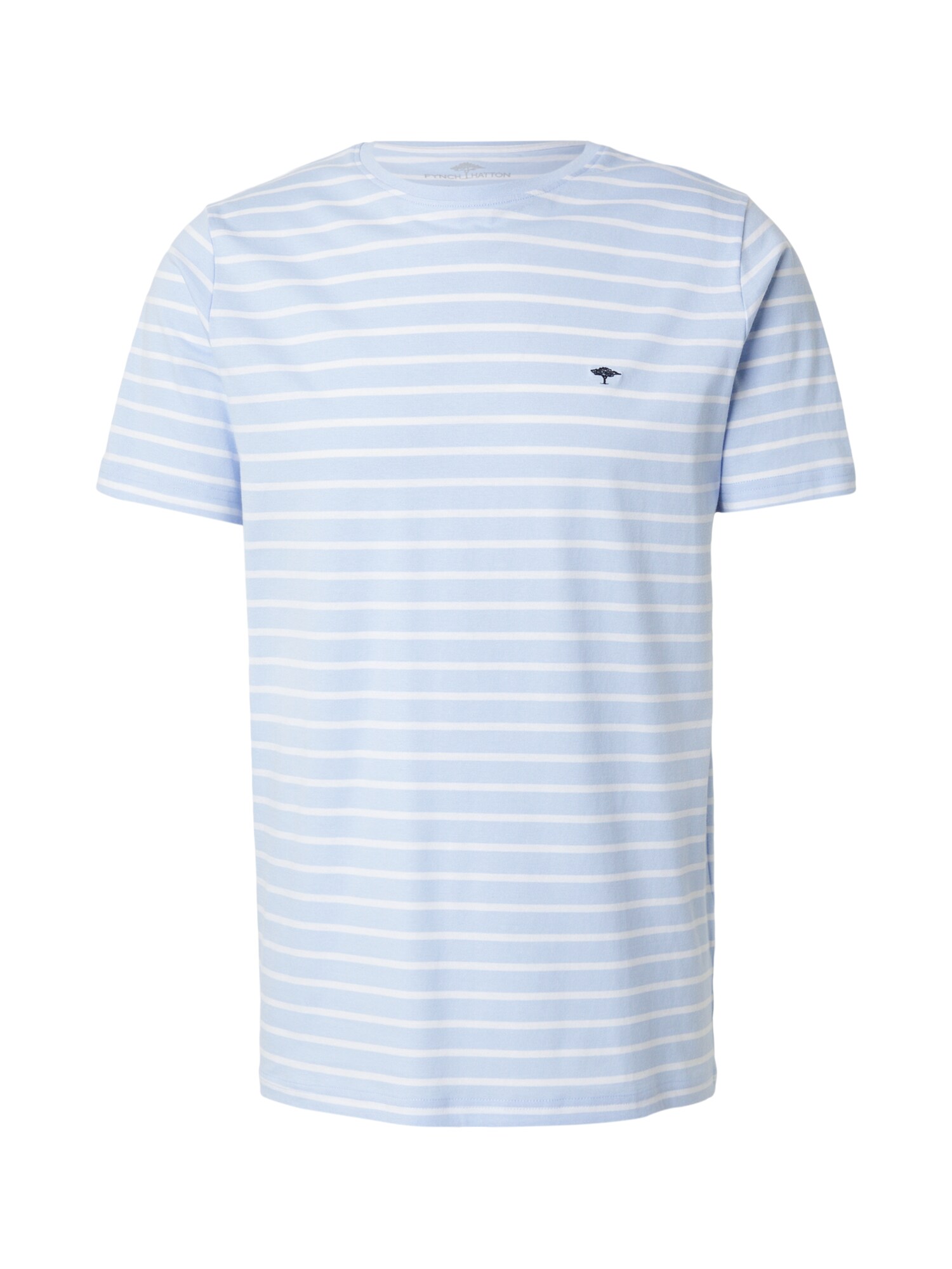 FYNCH-HATTON Tricou  albastru deschis / alb