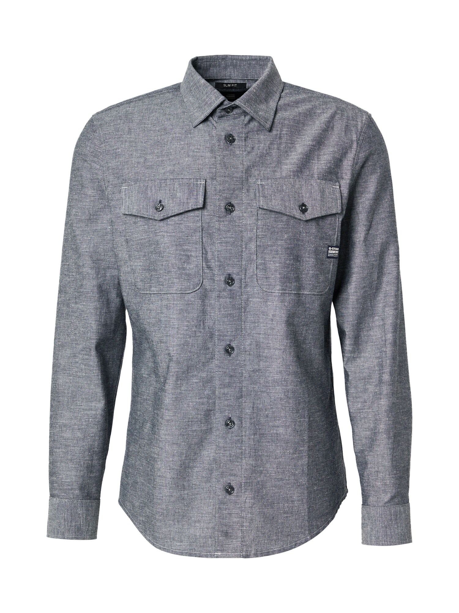 G-STAR Cămașă Marine  albastru porumbel