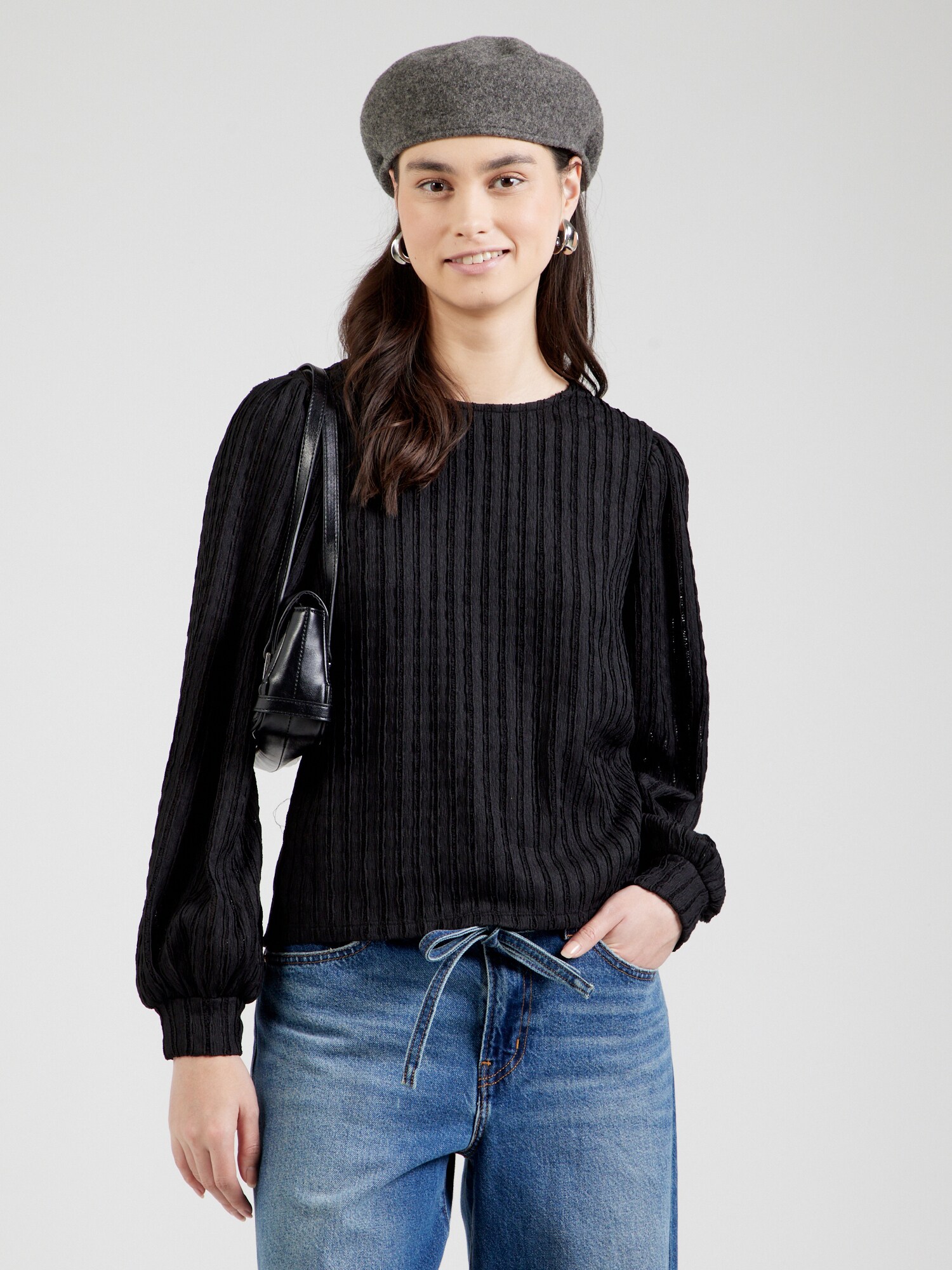 VERO MODA Blúz 'VMNomi'  fekete termék 2. képe