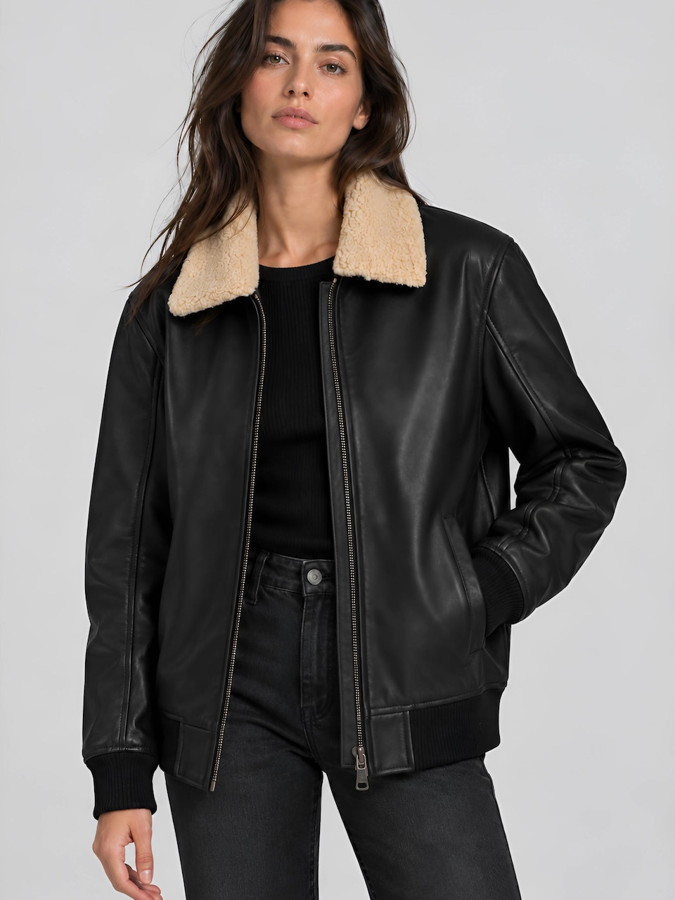 Vinterjacka 'THE COMMENDANT OVERSIZED AVIATIOR HERITAGE L'AVIATRICE'