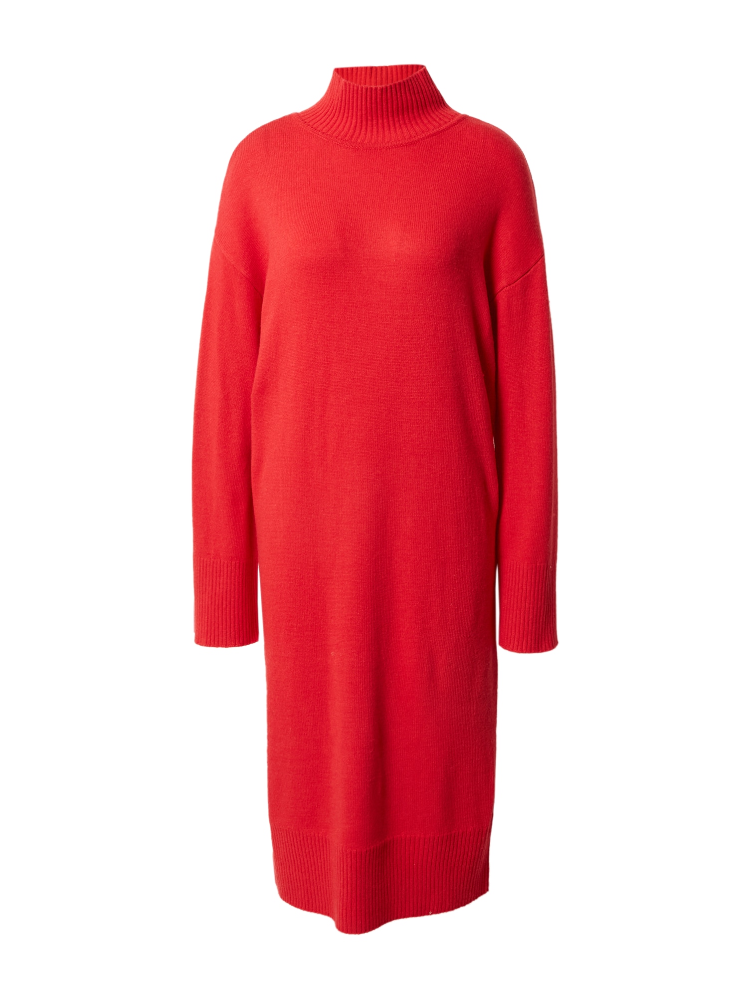 Esprit Collection Megzta suknelė tamsiai raudona