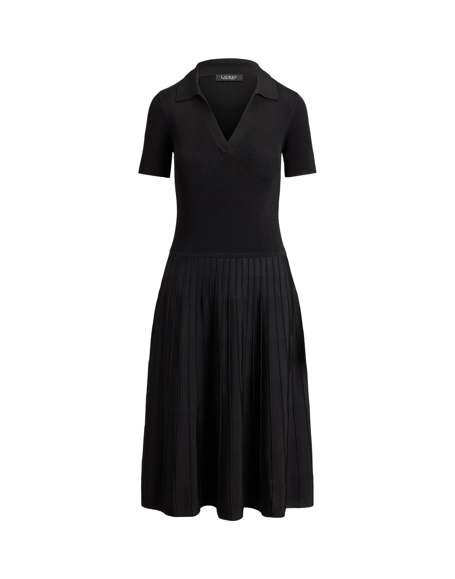 Lauren Ralph Lauren Rochie tricotat negru