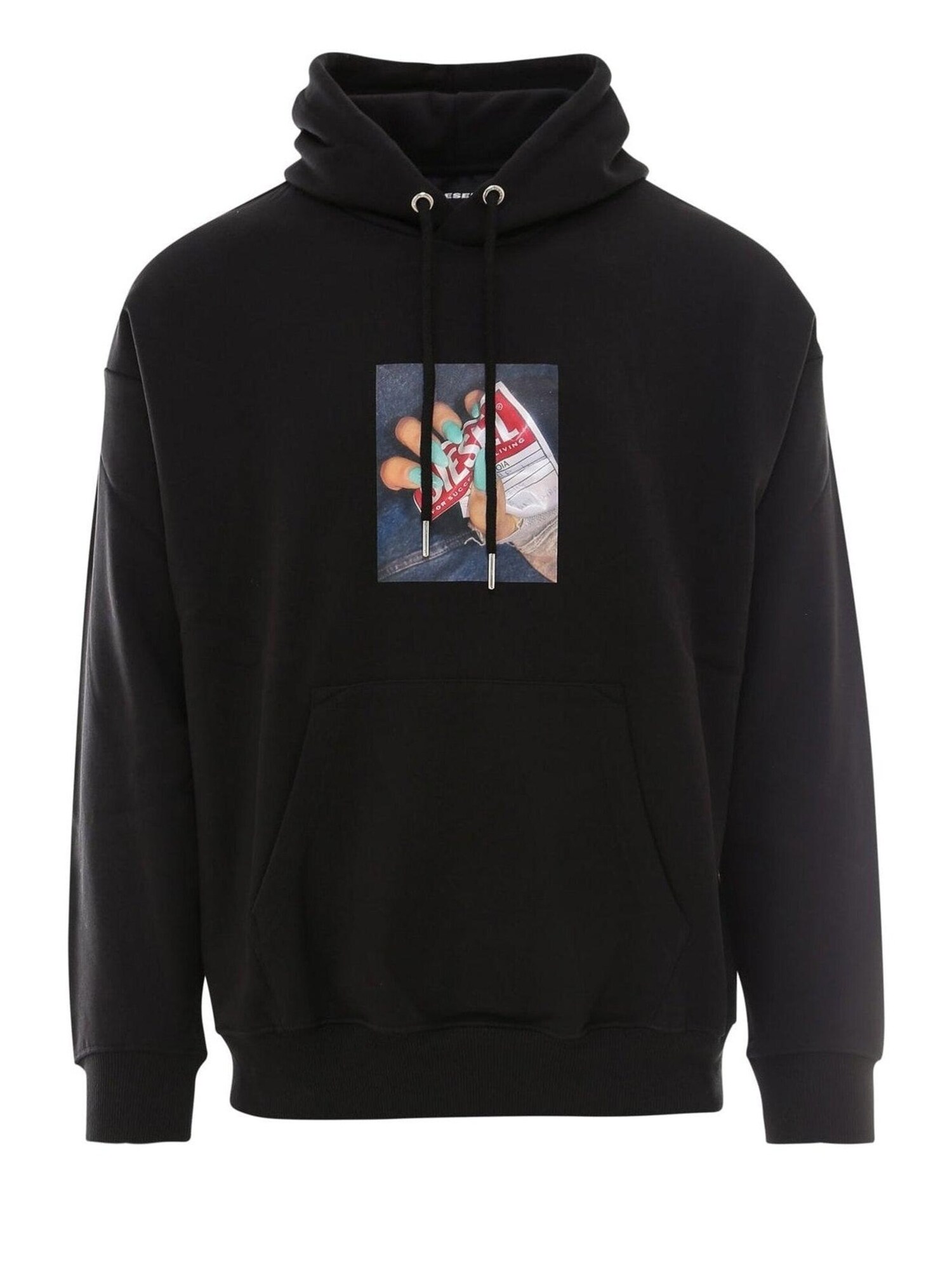 DIESEL Sudadera 'S-UMMER-A84'  negro