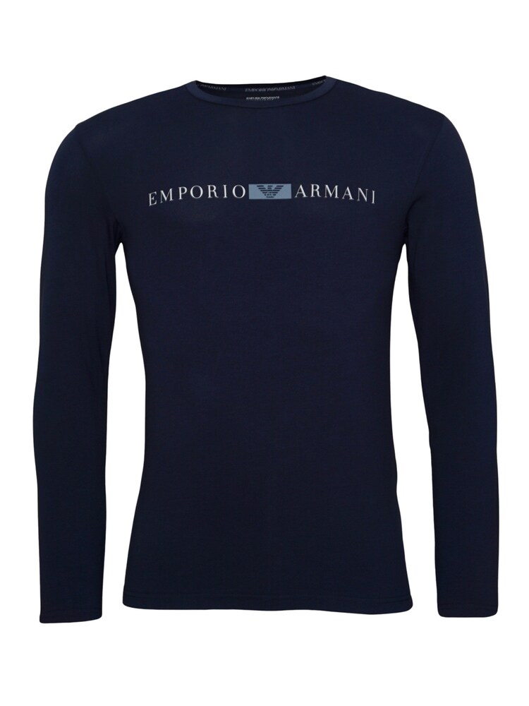 Emporio Armani Longsleeve Herren Größe M blau