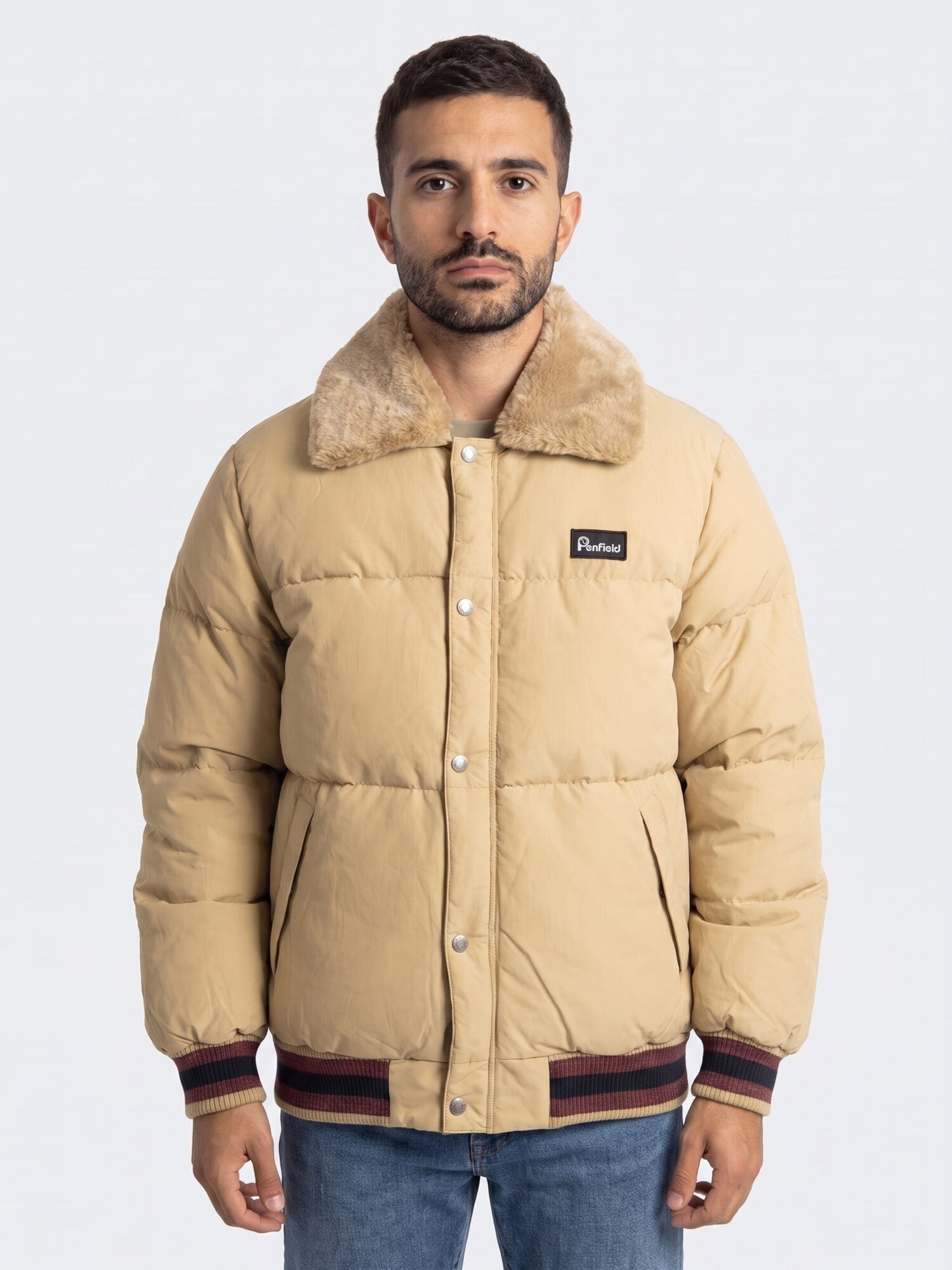 PENFIELD Giacca di mezza stagione 'Archive' beige