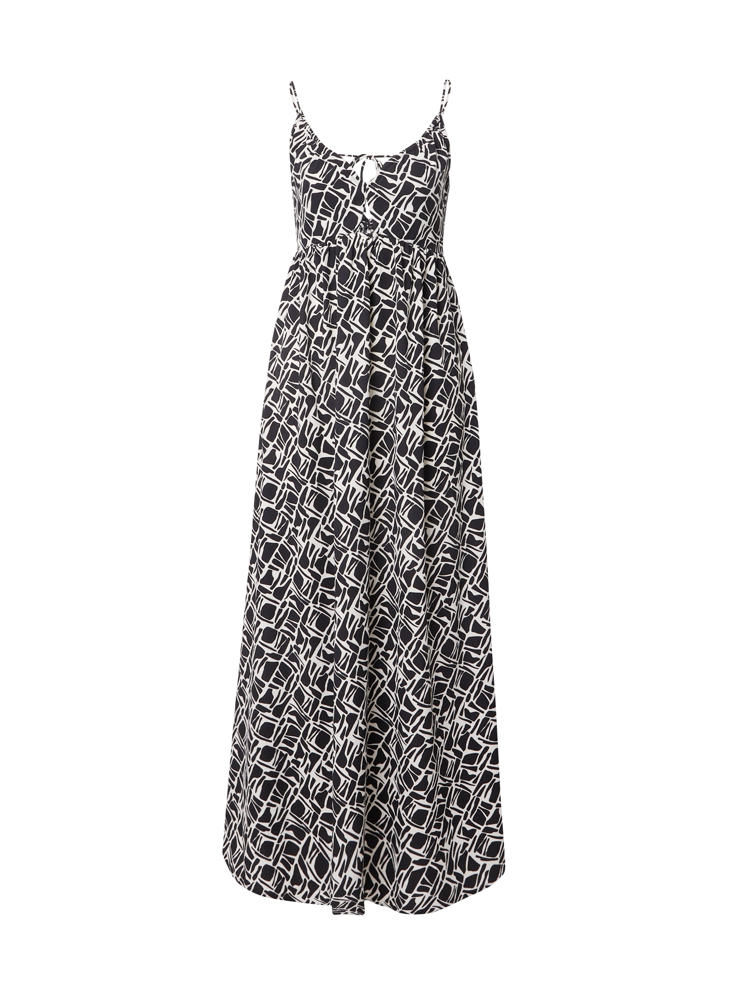 VERO MODA Rochie de vară VMPAGE  negru / alb