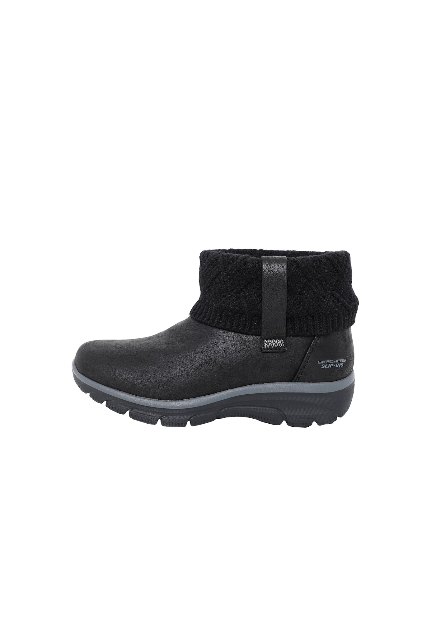 SKECHERS Cizme glezne Easy Going negru