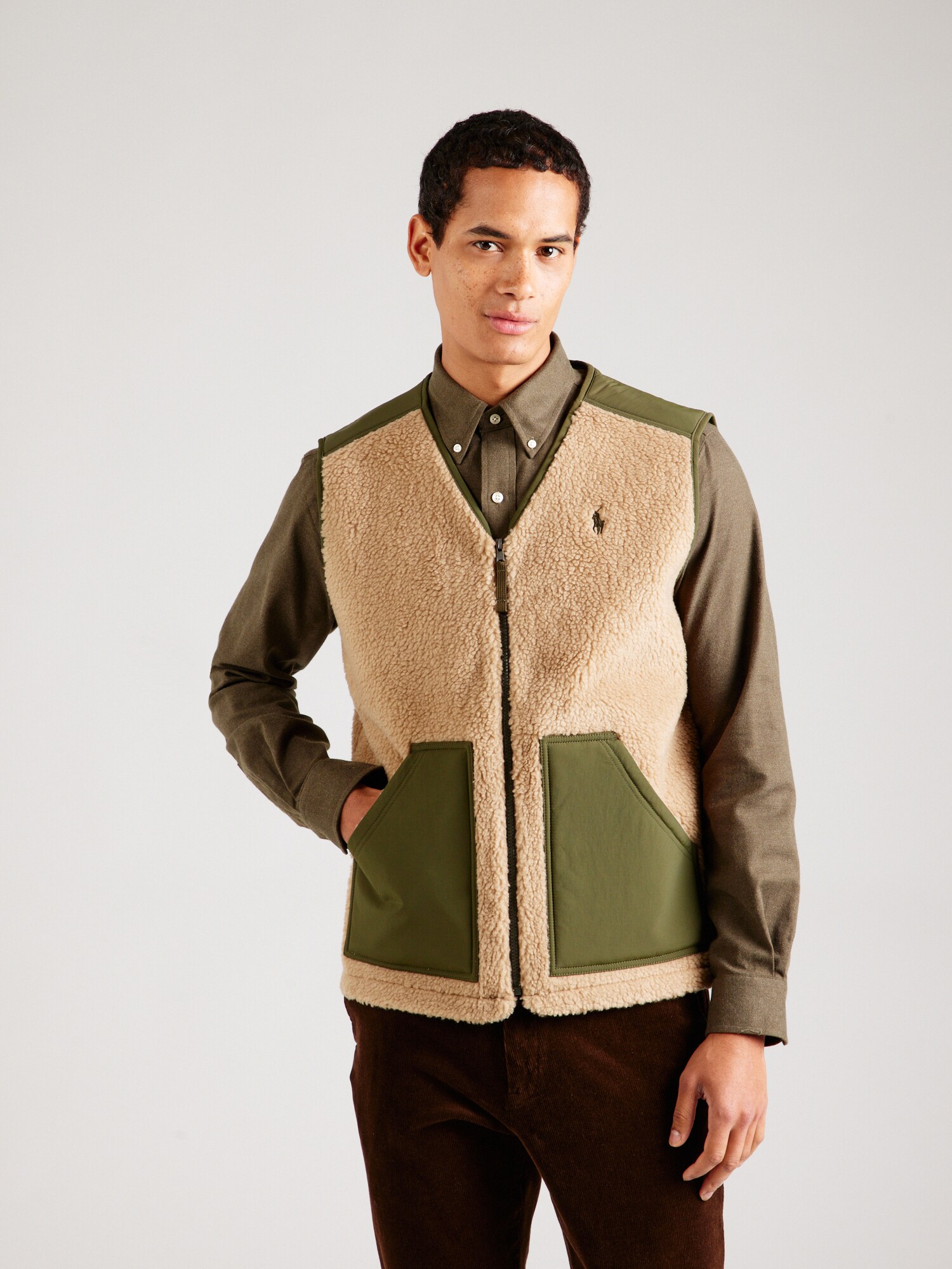 Polo Ralph Lauren Mellény  homok / zöld termék 2. képe