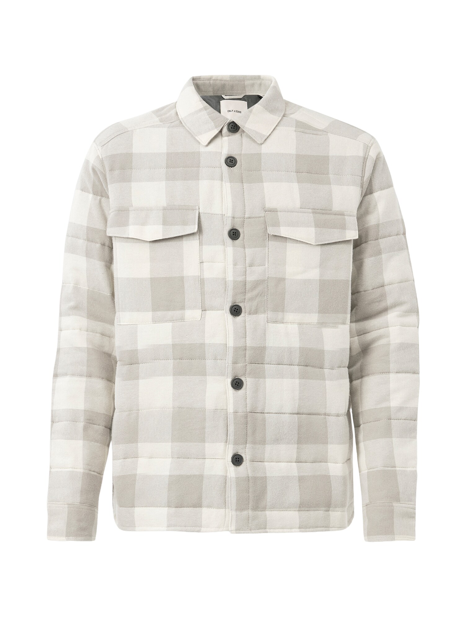 Only & Sons Geacă de primăvară-toamnă ONSGudmund  gri / alb murdar