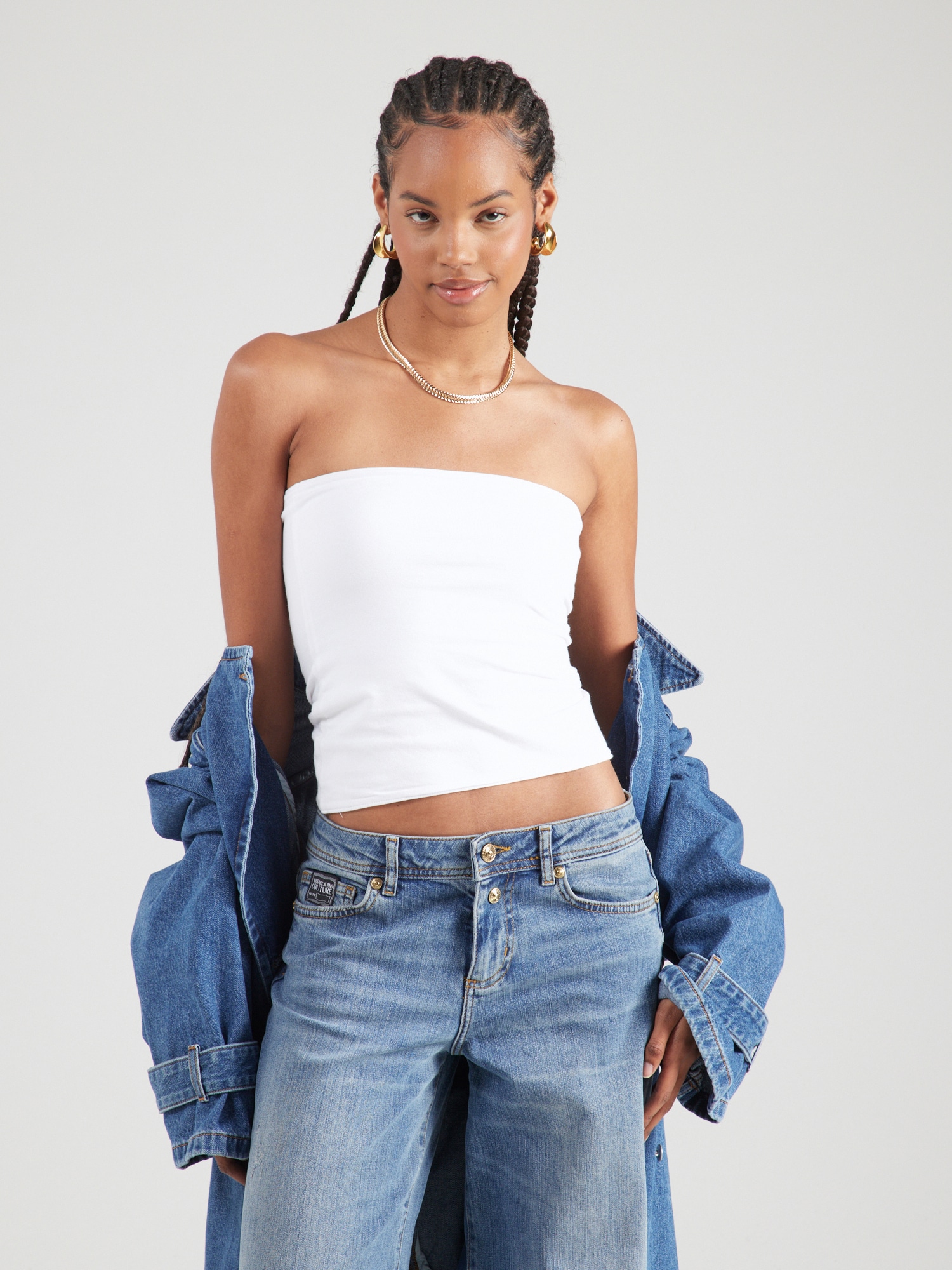 HOLLISTER Top fehér termék 2. képe