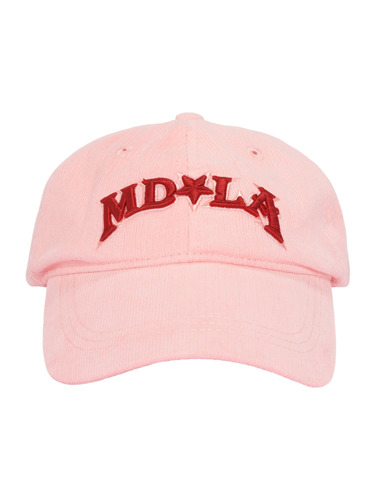 Magdeburg Los Angeles Kepurė 'CORD PINK' raudona / rožių spalva