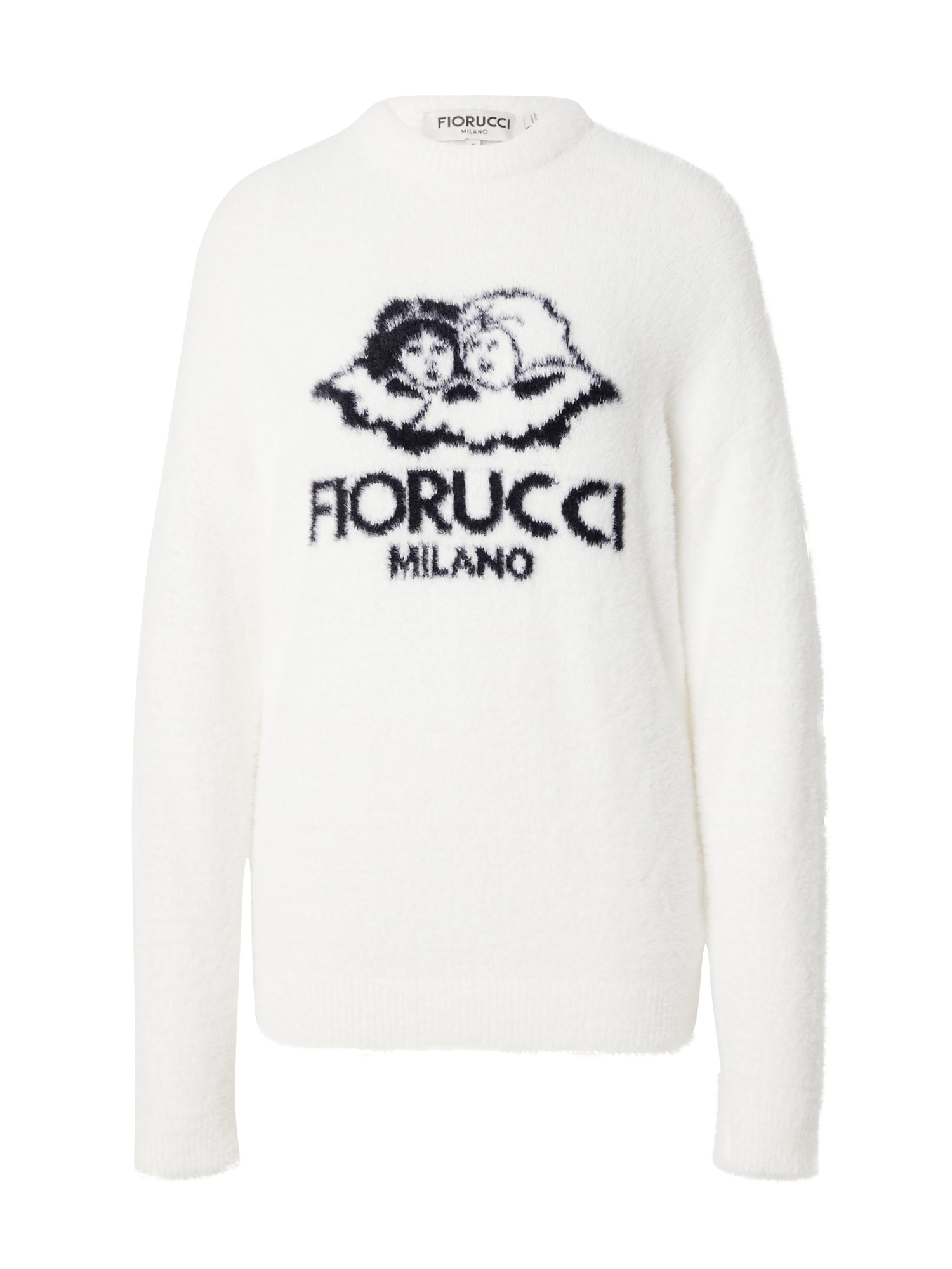 Fiorucci Пуловер  черно / бяло