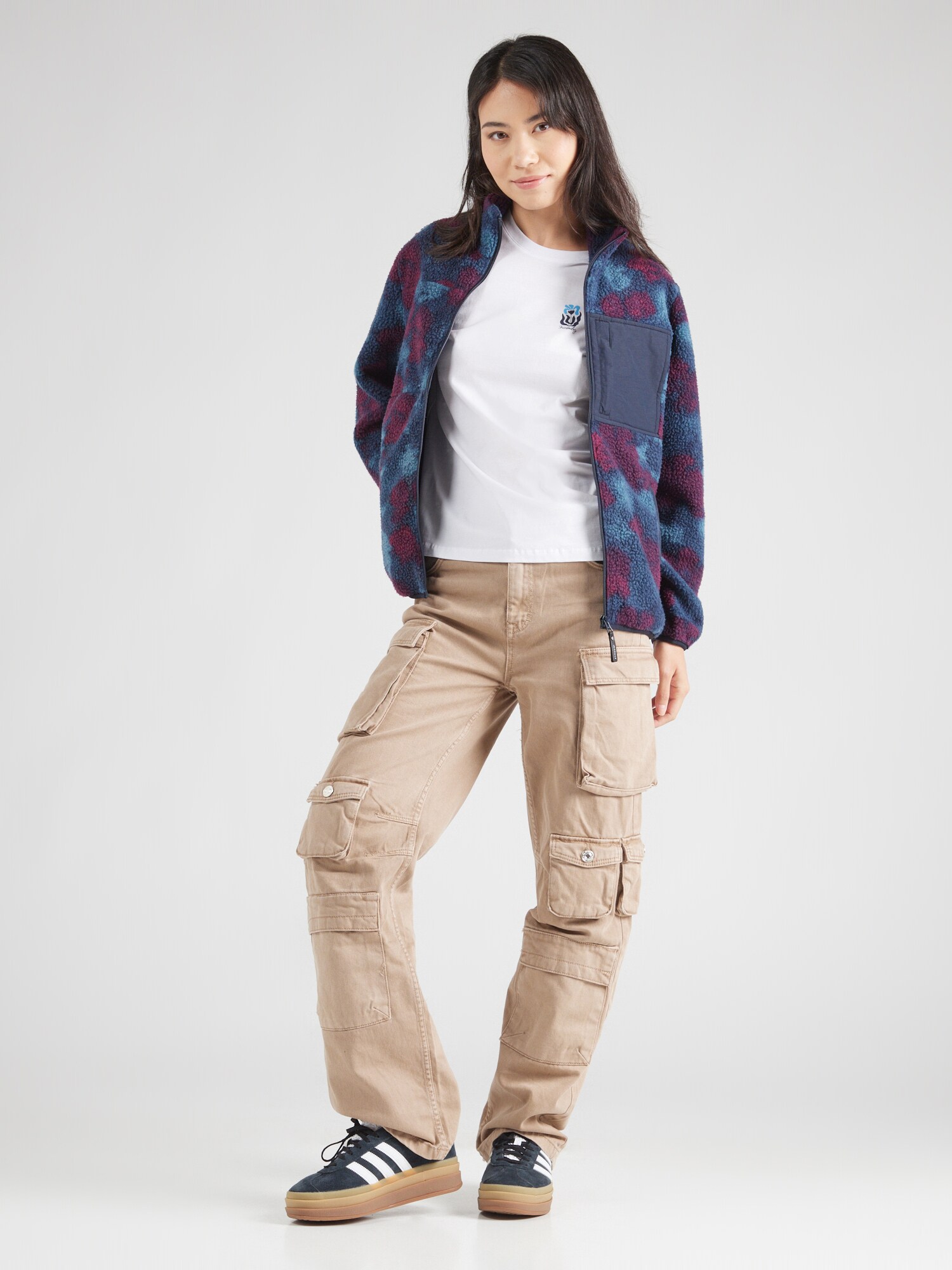 Thumbnail - Iriedaily T-Shirt Square Flowers