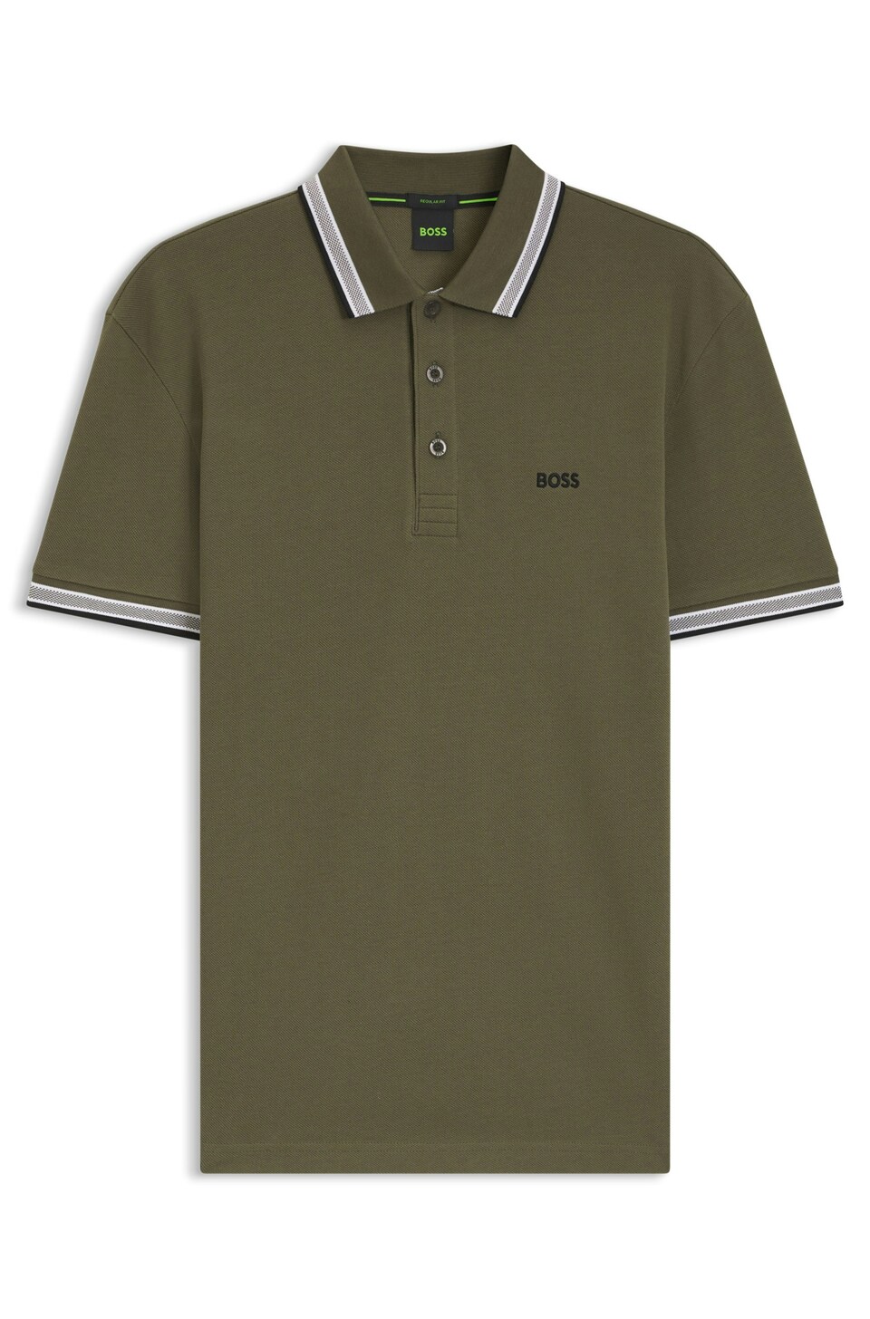 T-shirt 'Paddy' grön / svart