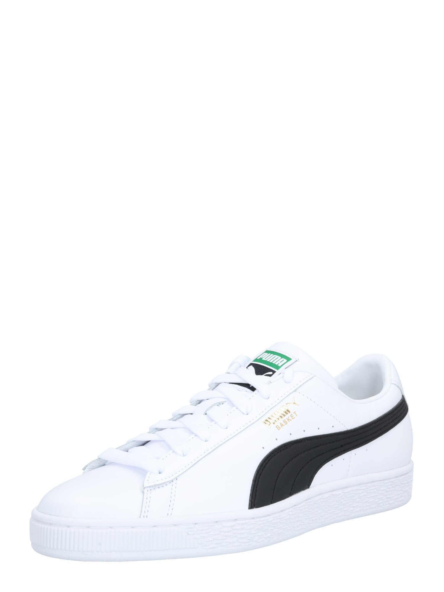 PUMA Sneaker low Basket Classic XXI  negru / alb