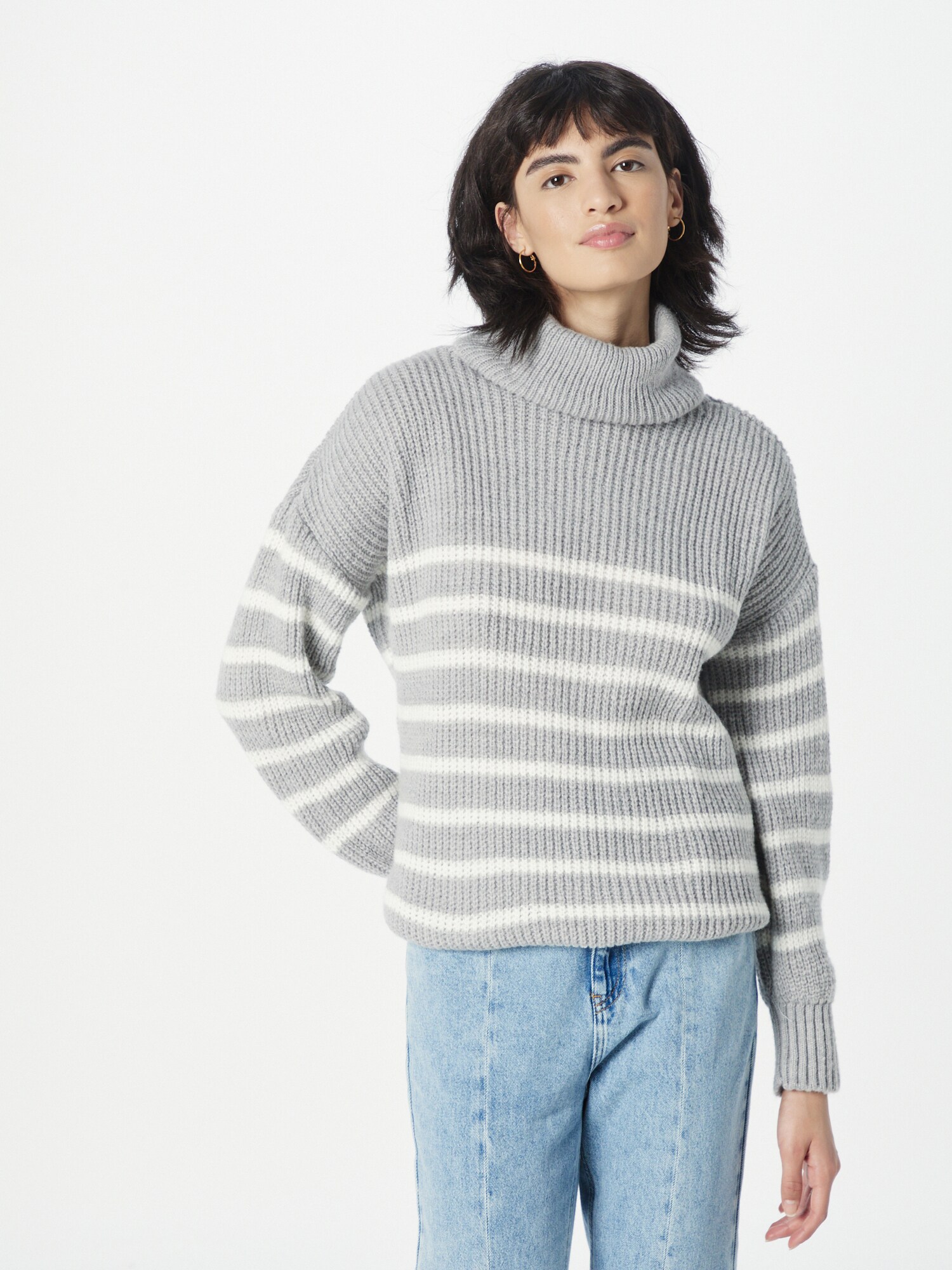 Dorothy Perkins Pulóver  szürke / fehér termék 2. képe