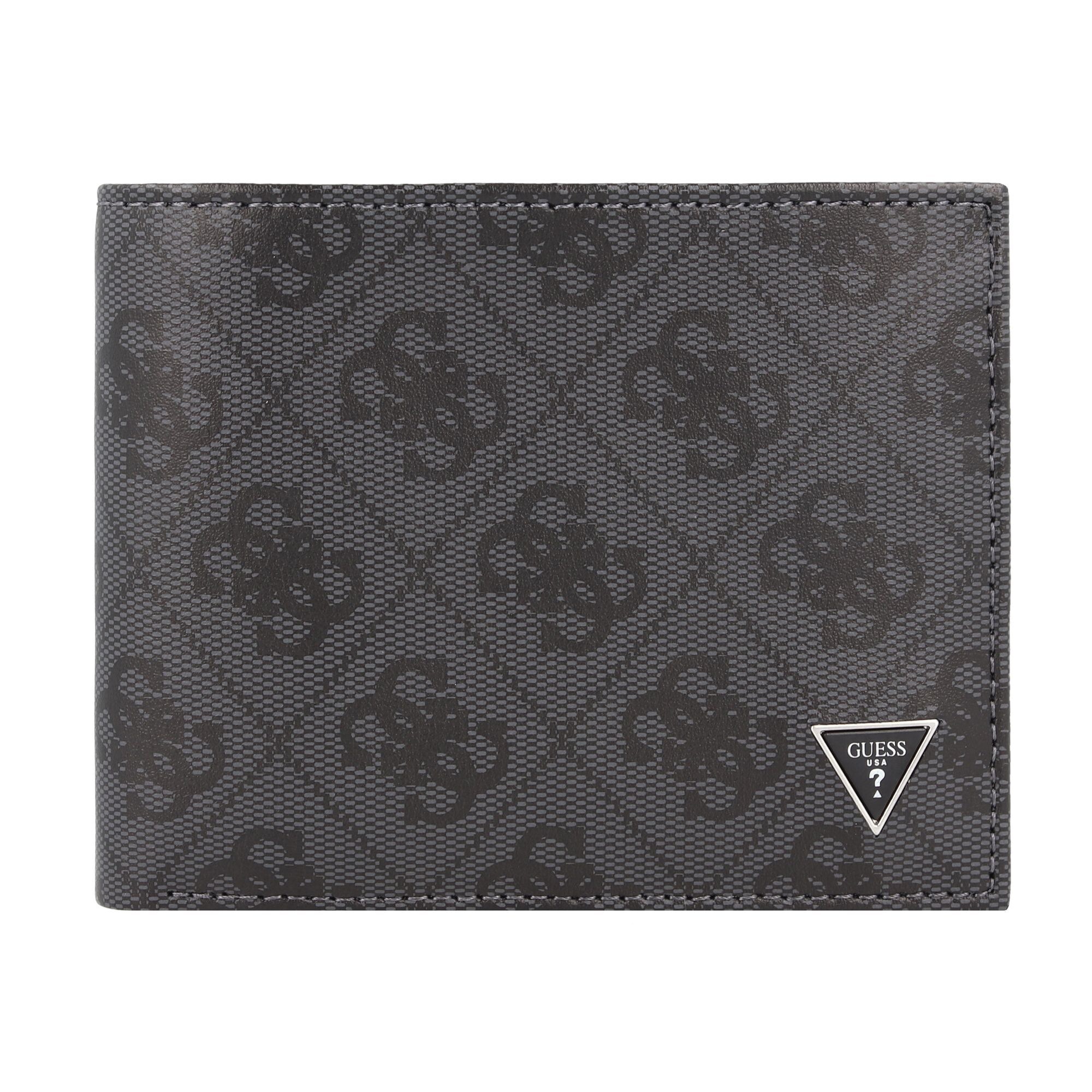 GUESS Portofel Mito  gri închis / negru