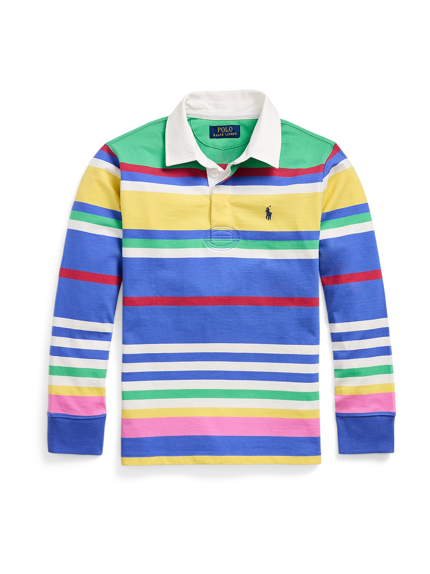 Polo Ralph Lauren Póló 'RUGBY'  kék / sárga / világoszöld / fehér akciós termékkép 1
