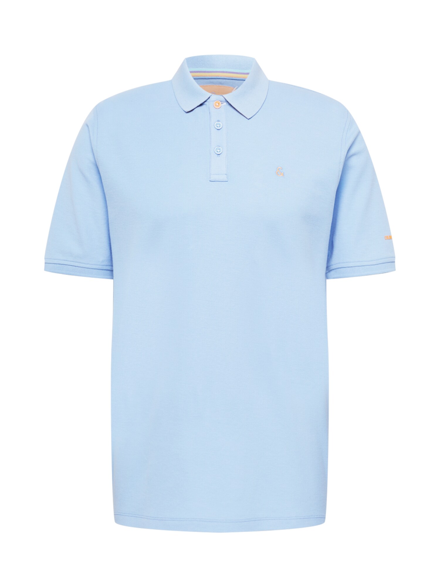 COLOURS & SONS Marškinėliai šviesiai mėlyna / persikų spalva