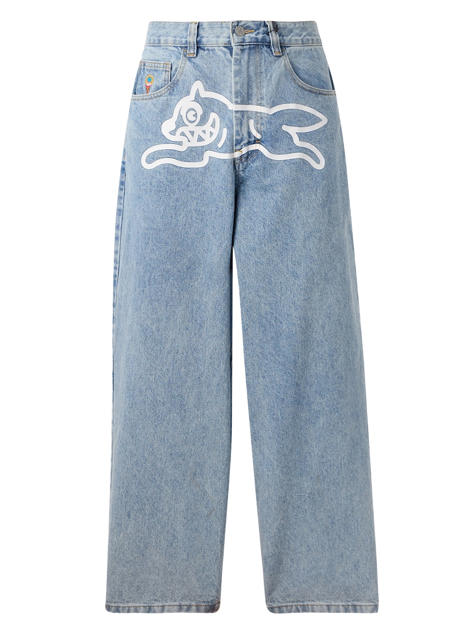 Jeans blå denim