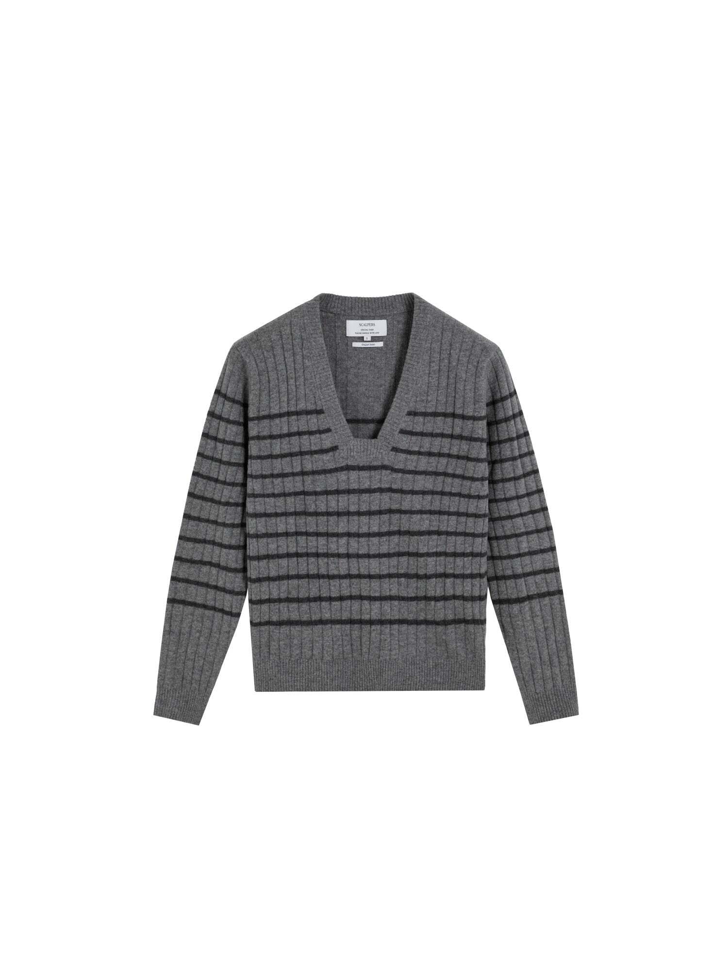 Scalpers Pulover  gri / gri închis