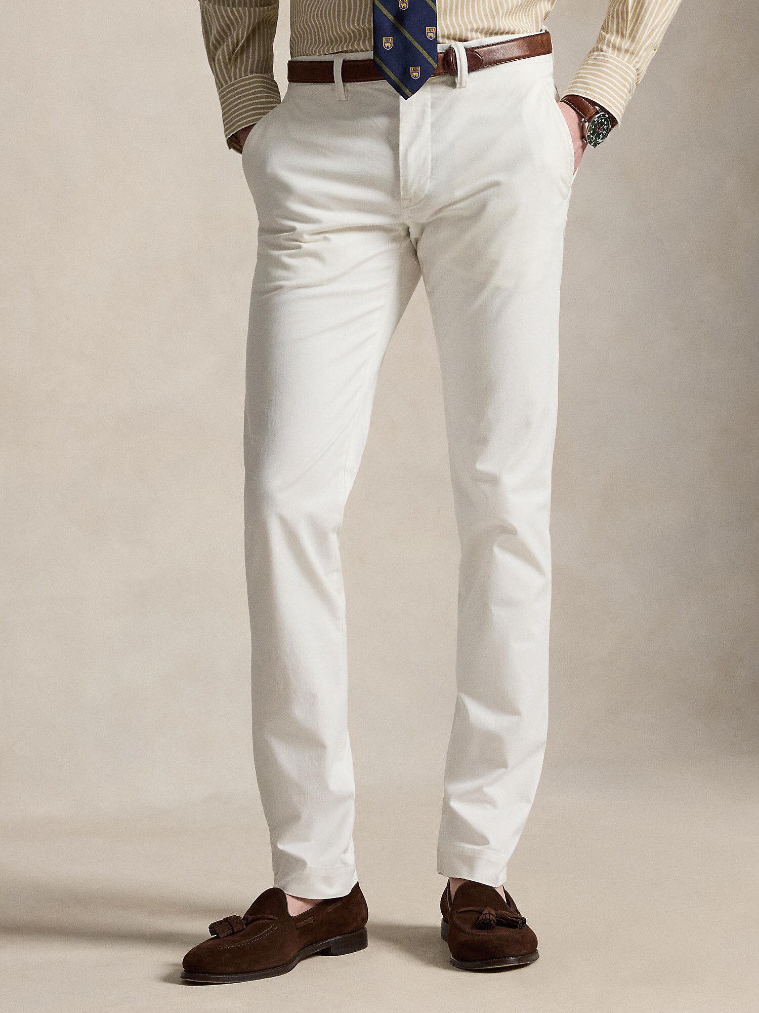 Polo Ralph Lauren Pantalón chino 'BEDFORD'  blanco – imagen 4