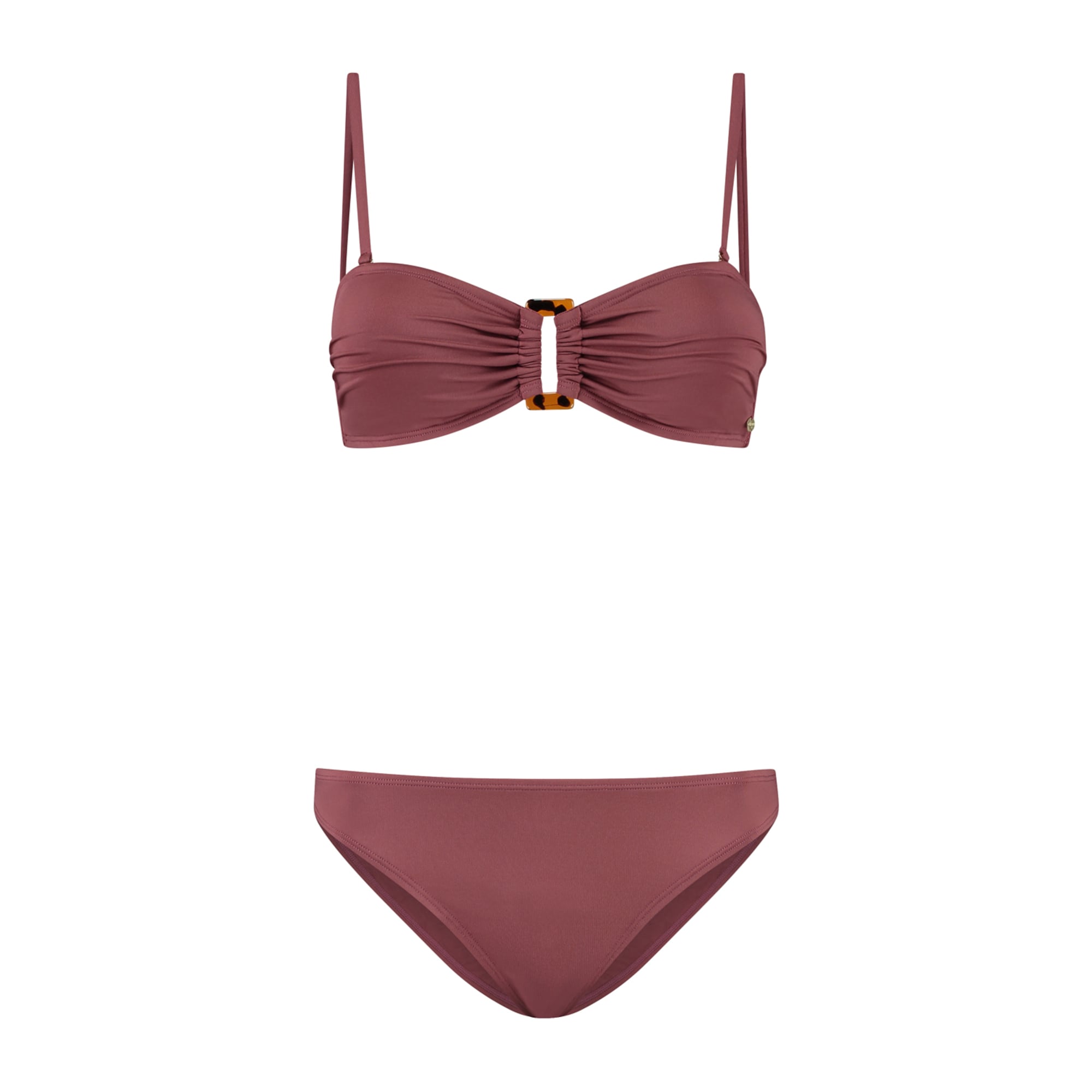Shiwi Costum de baie două piese Zoe  maro ruginiu
