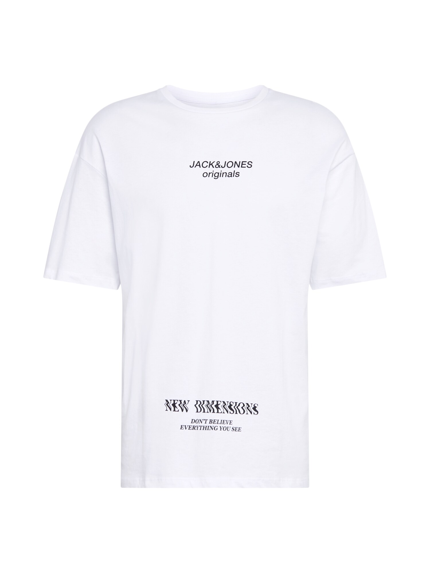 JACK & JONES Marškinėliai 'TASH'  balta / mišrios spalvos