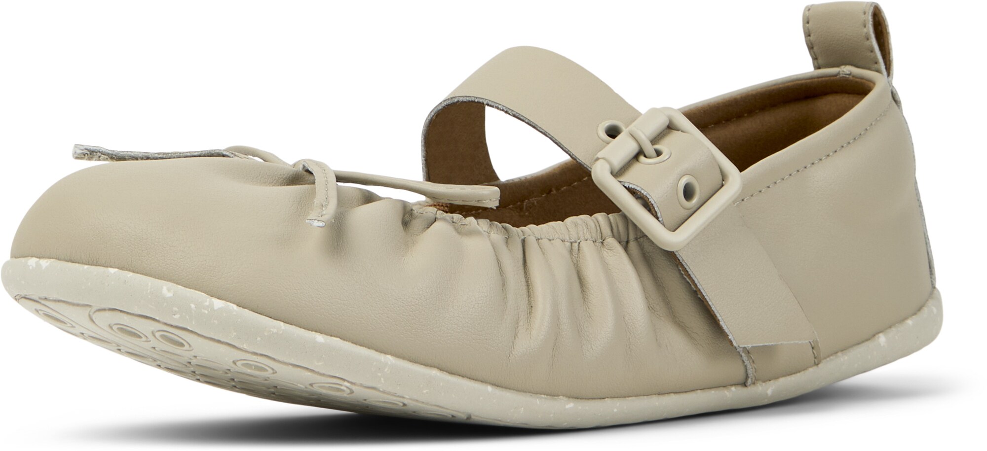 CAMPER Bailarinas con hebilla ' Wabi '  beige claro