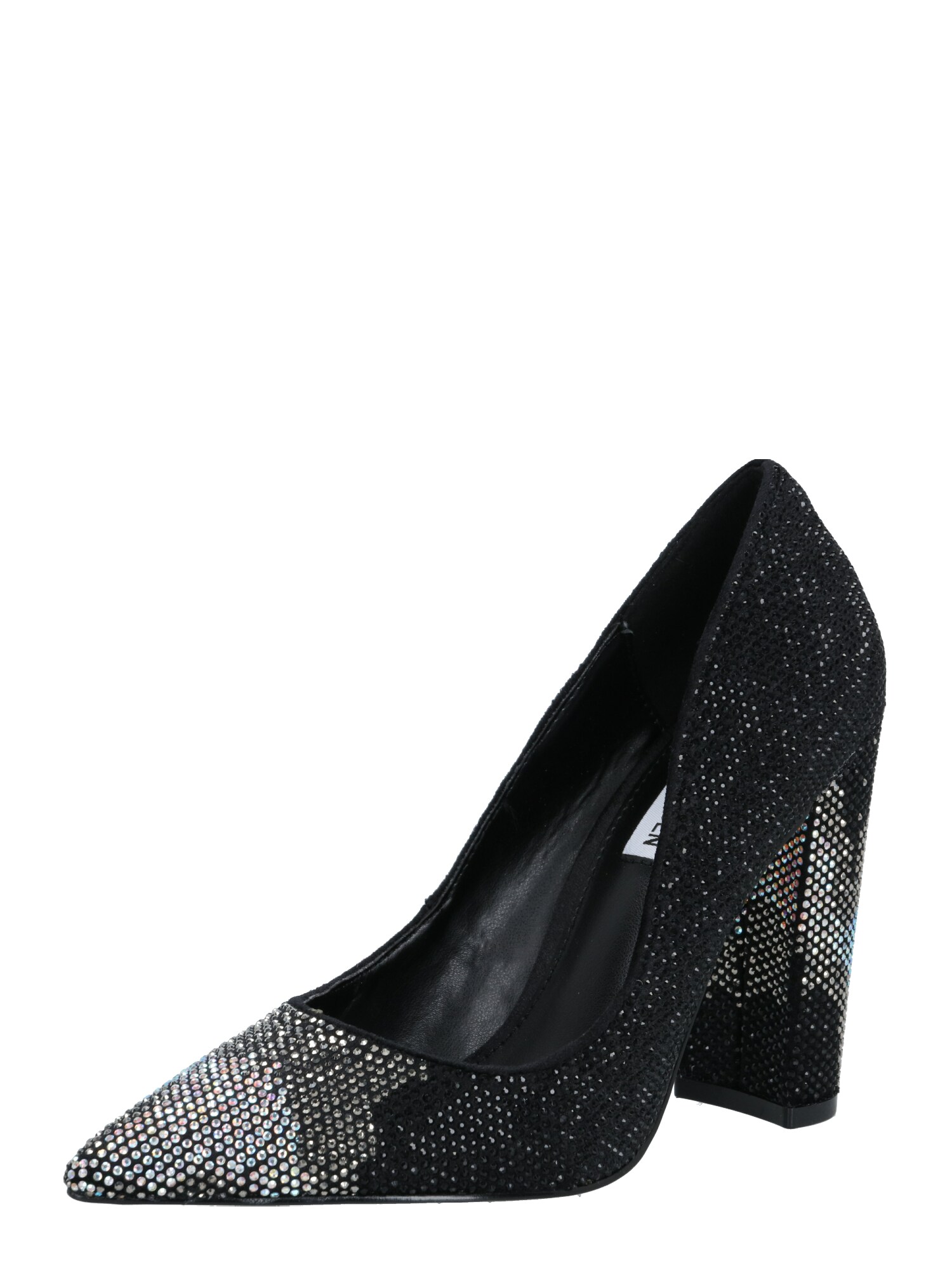 STEVE MADDEN Vakariniai bateliai 'Trala-R'  margai juoda / sidabrinė