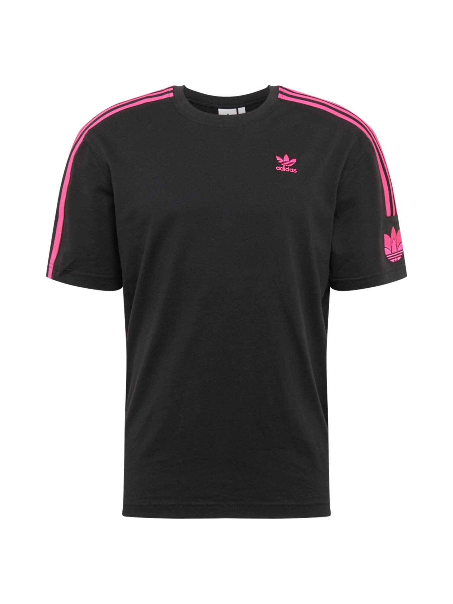 ADIDAS ORIGINALS Marškinėliai  rožinė / juoda