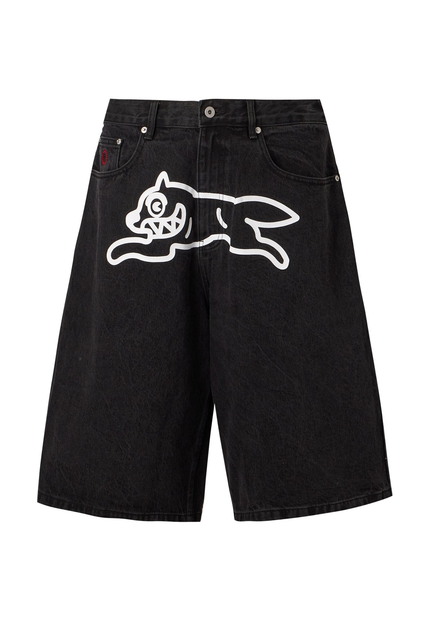 Billionaire Boys Club Džínsy 'RUNNING DOG'  čierny denim / biela