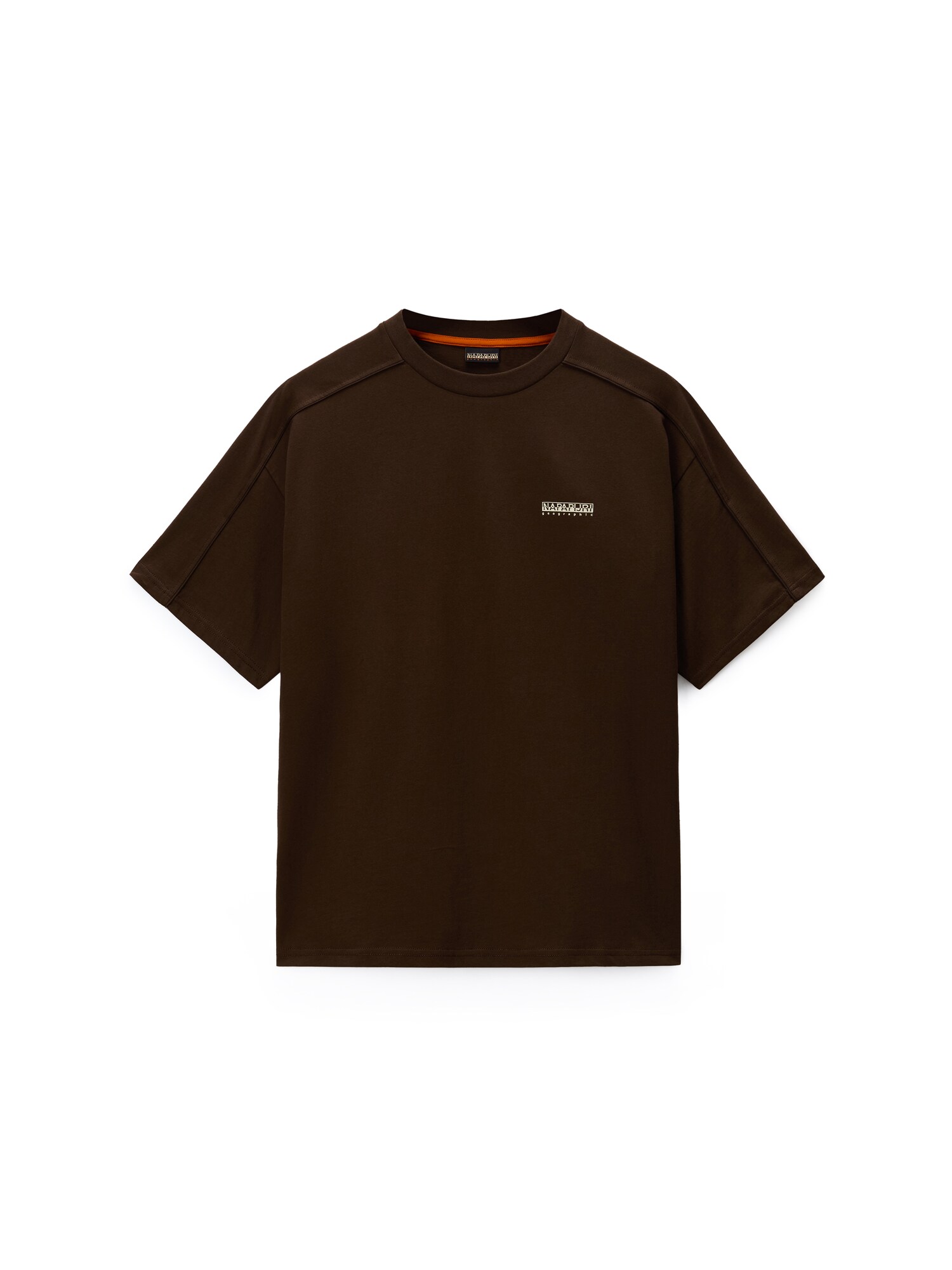 NAPAPIJRI Tricou TEZA maro închis / alb