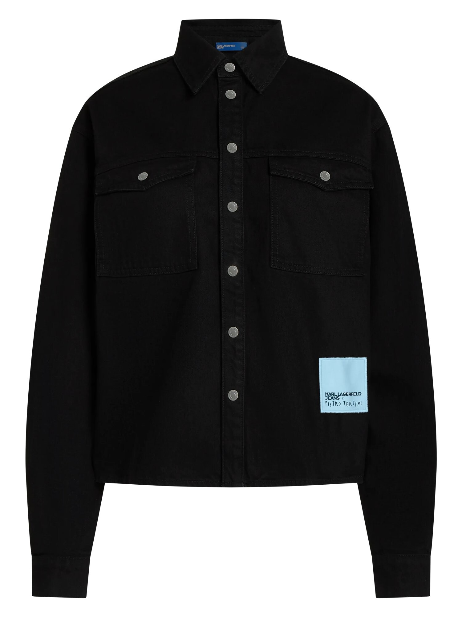 KARL LAGERFELD JEANS Geacă de primăvară-toamnă X Pietro Terzini negru