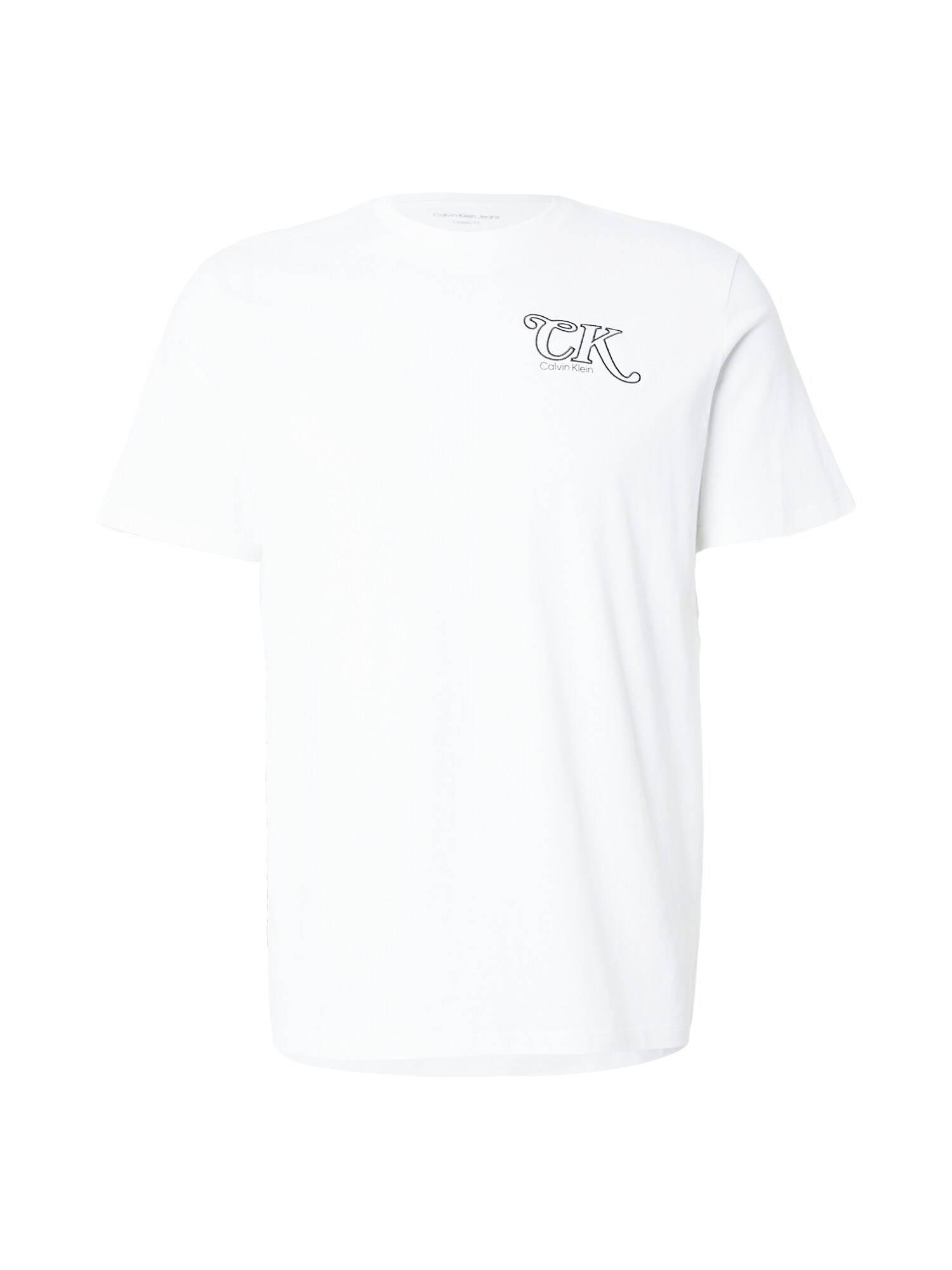 Calvin Klein Jeans Tričko  biela