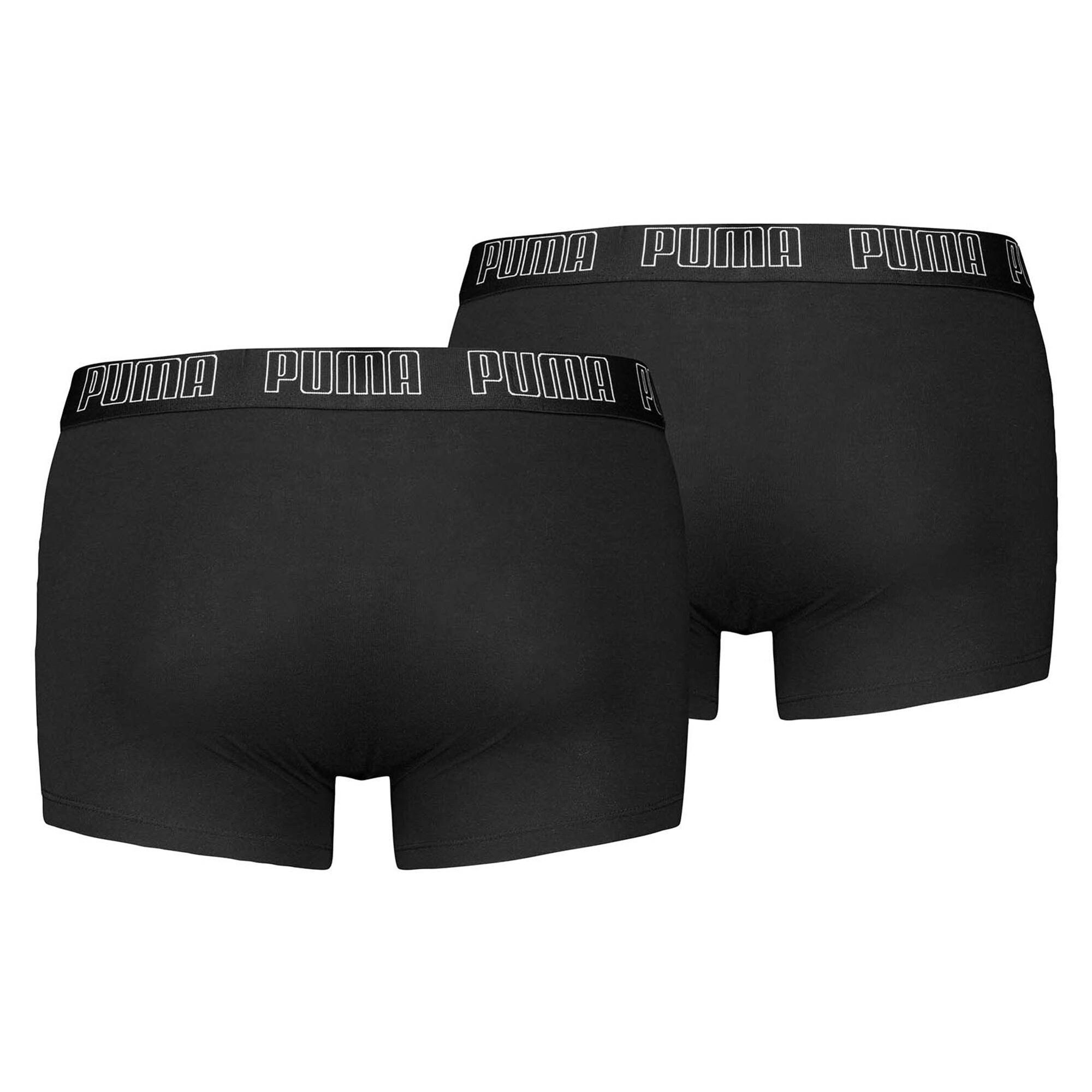 PUMA Calzoncillo boxer negro / blanco – imagen 14