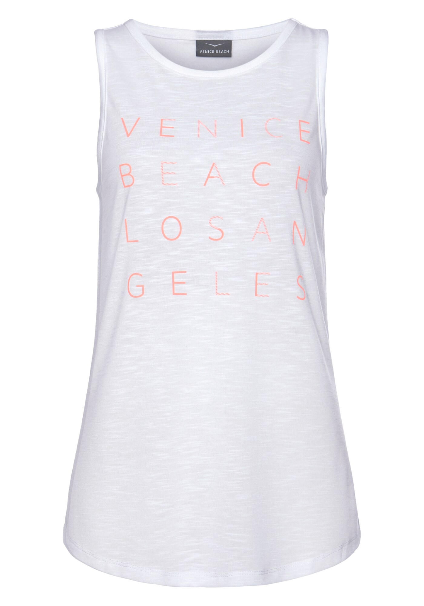 VENICE BEACH Top  oranžová / biela