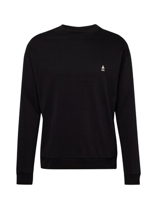 drykorn Sweatshirt ‘BENJAN’ Zwart / Wit