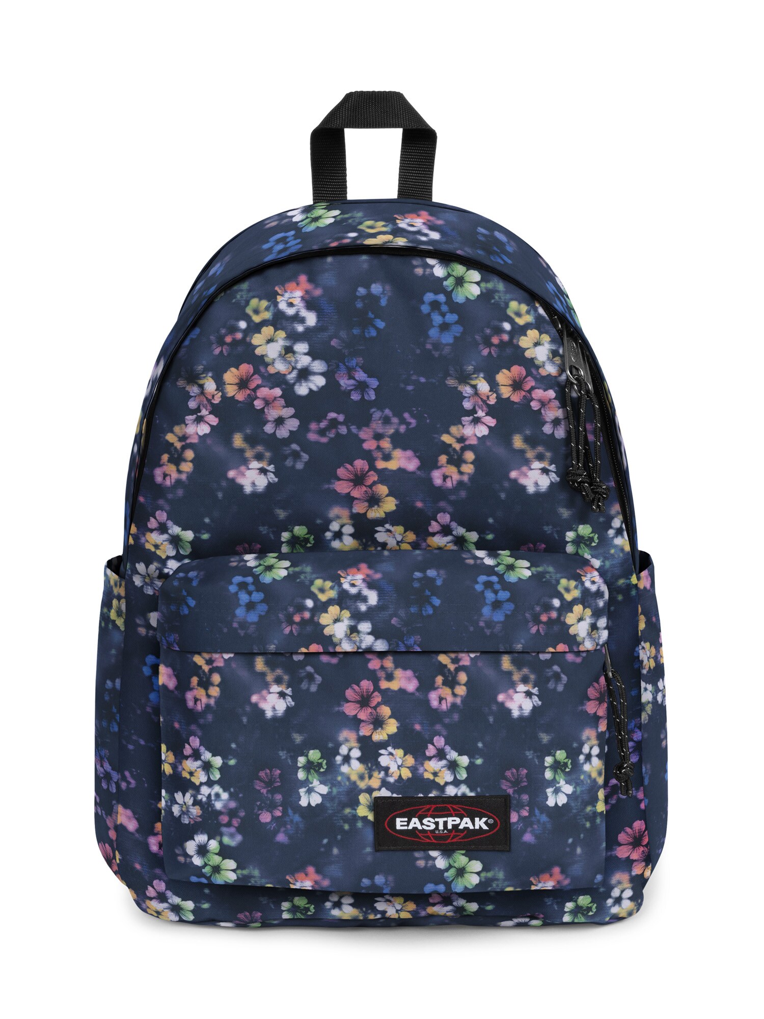 EASTPAK Rucsac Day Office  verde deschis / albastru violet / roz eozină / alb murdar