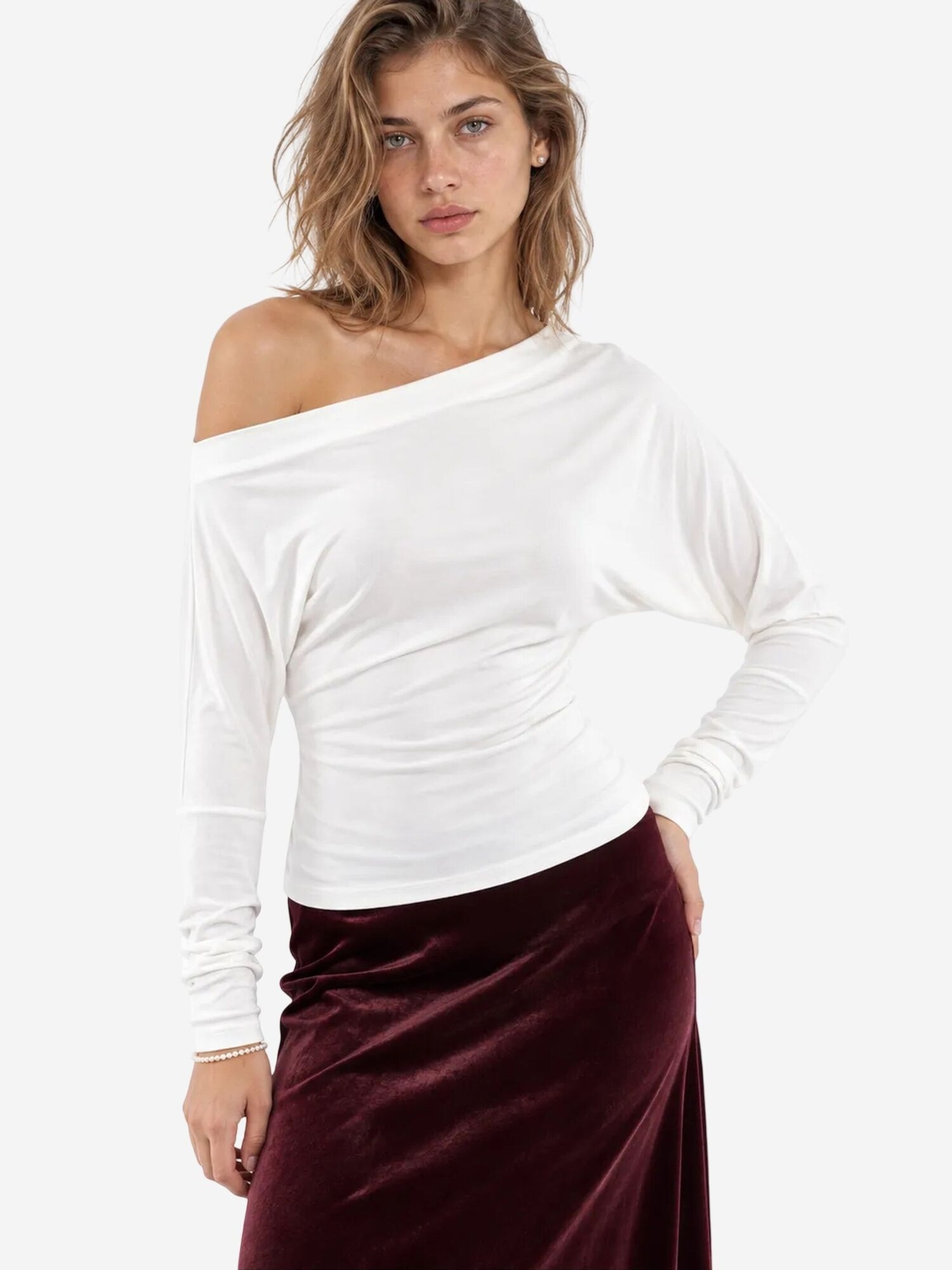 Busem Bluza 'Blusen' bijela