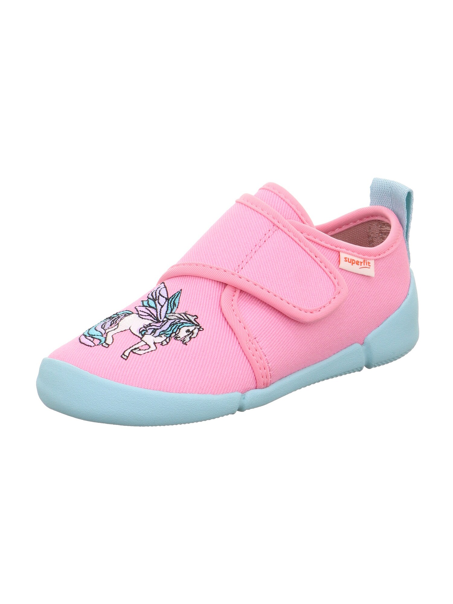 SUPERFIT Pantofi VENTI albastru deschis / roz / negru / alb
