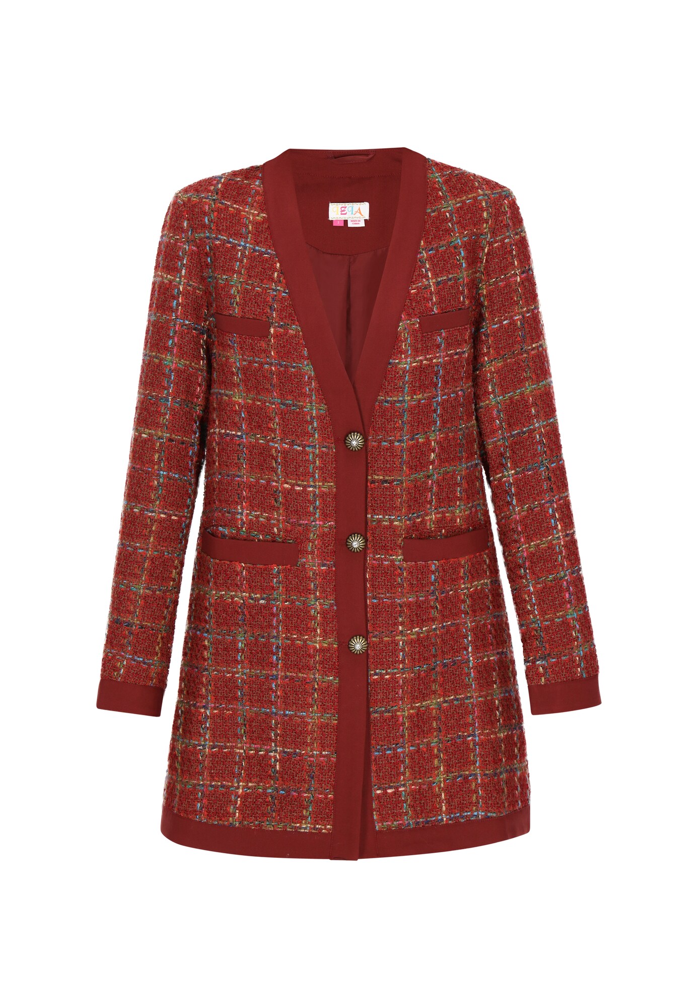 IZIA Blazer  azul / naranja / rojo carmesí