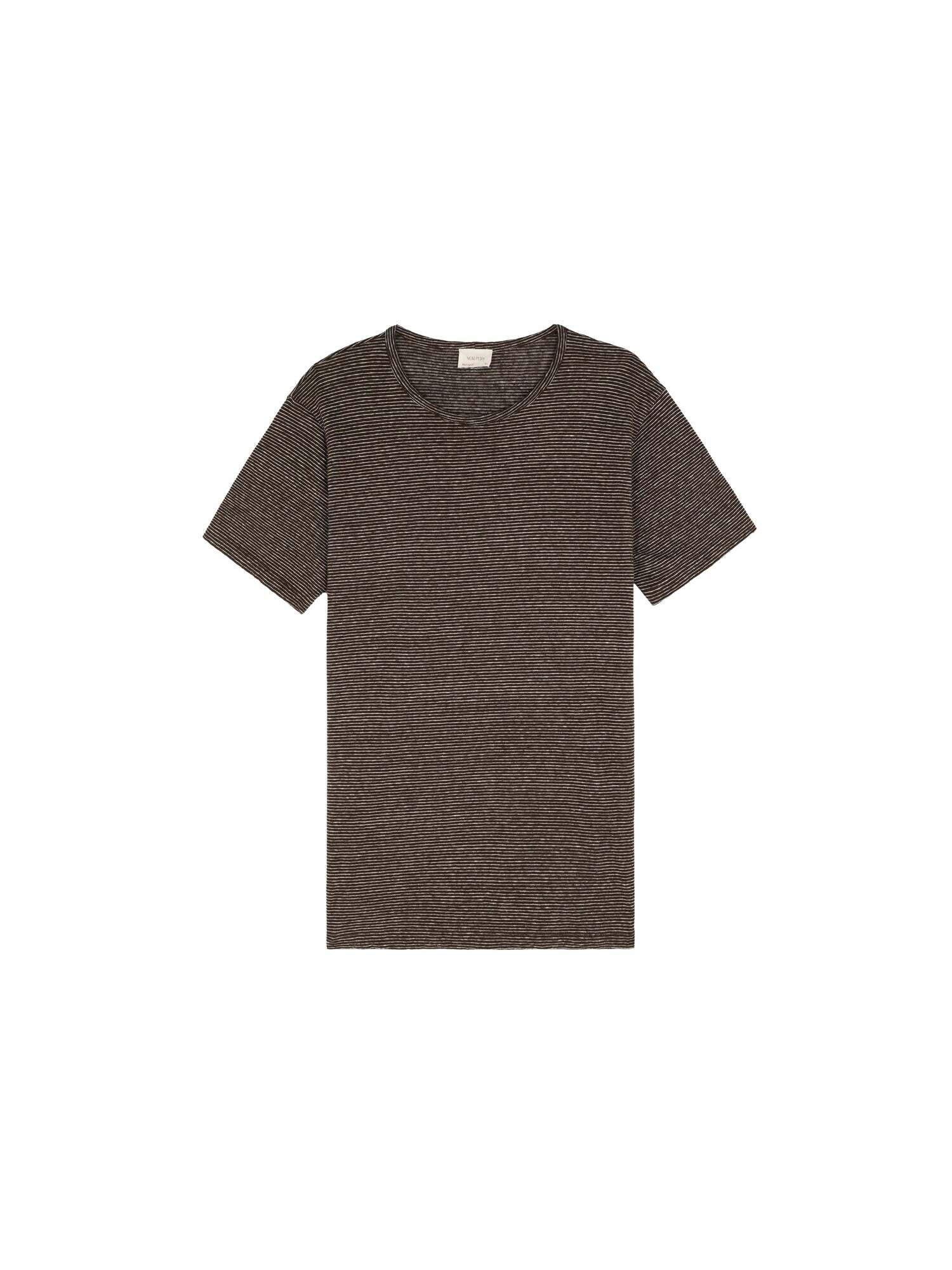 Thumbnail - Scalpers Country Linen Striped Tee