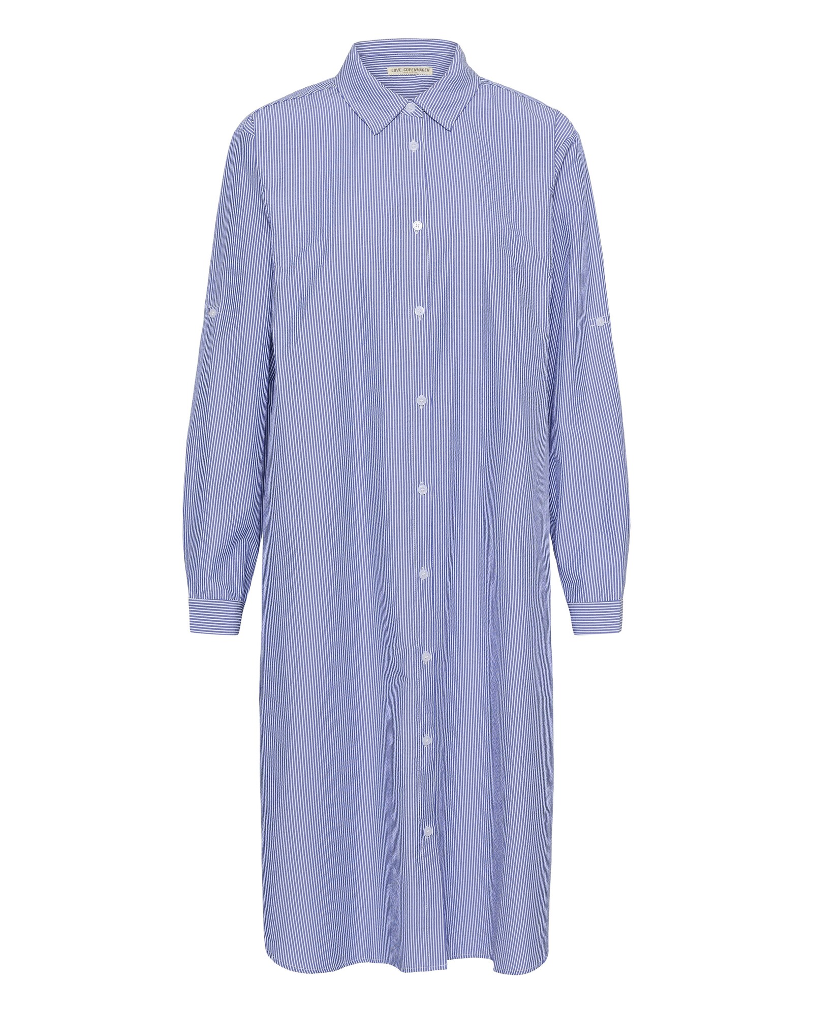 Love Copenhagen Vestido camisero 'LCStrima'  azul / blanco