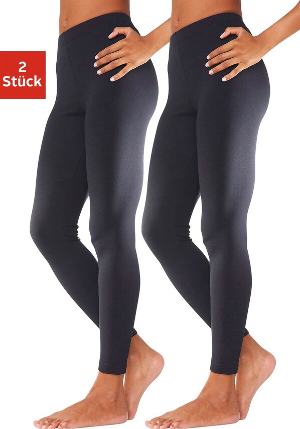 VIVANCE, Leggings, fekete, 3 kép a 3 közül