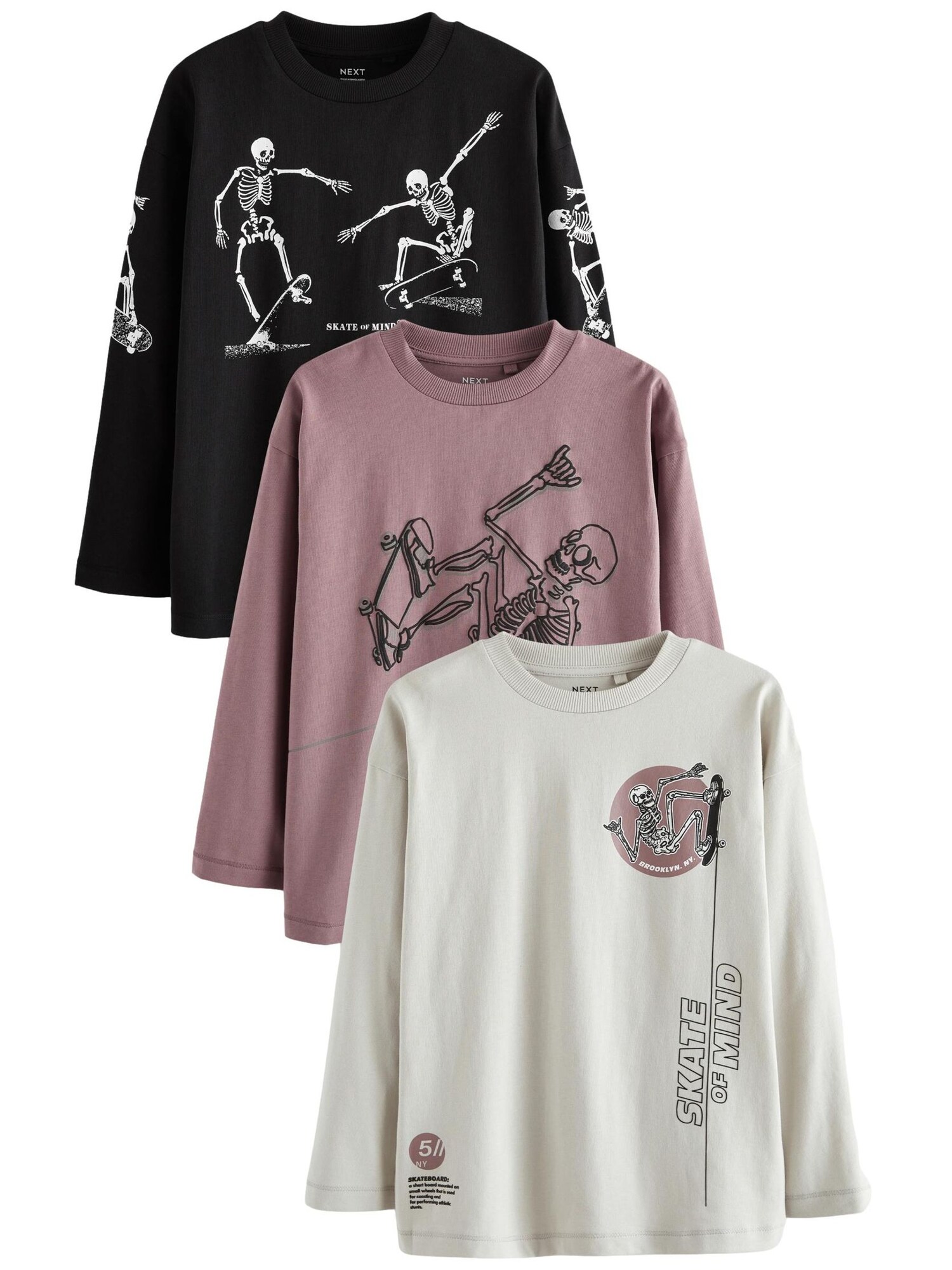 Next Tricou  mai multe culori / negru