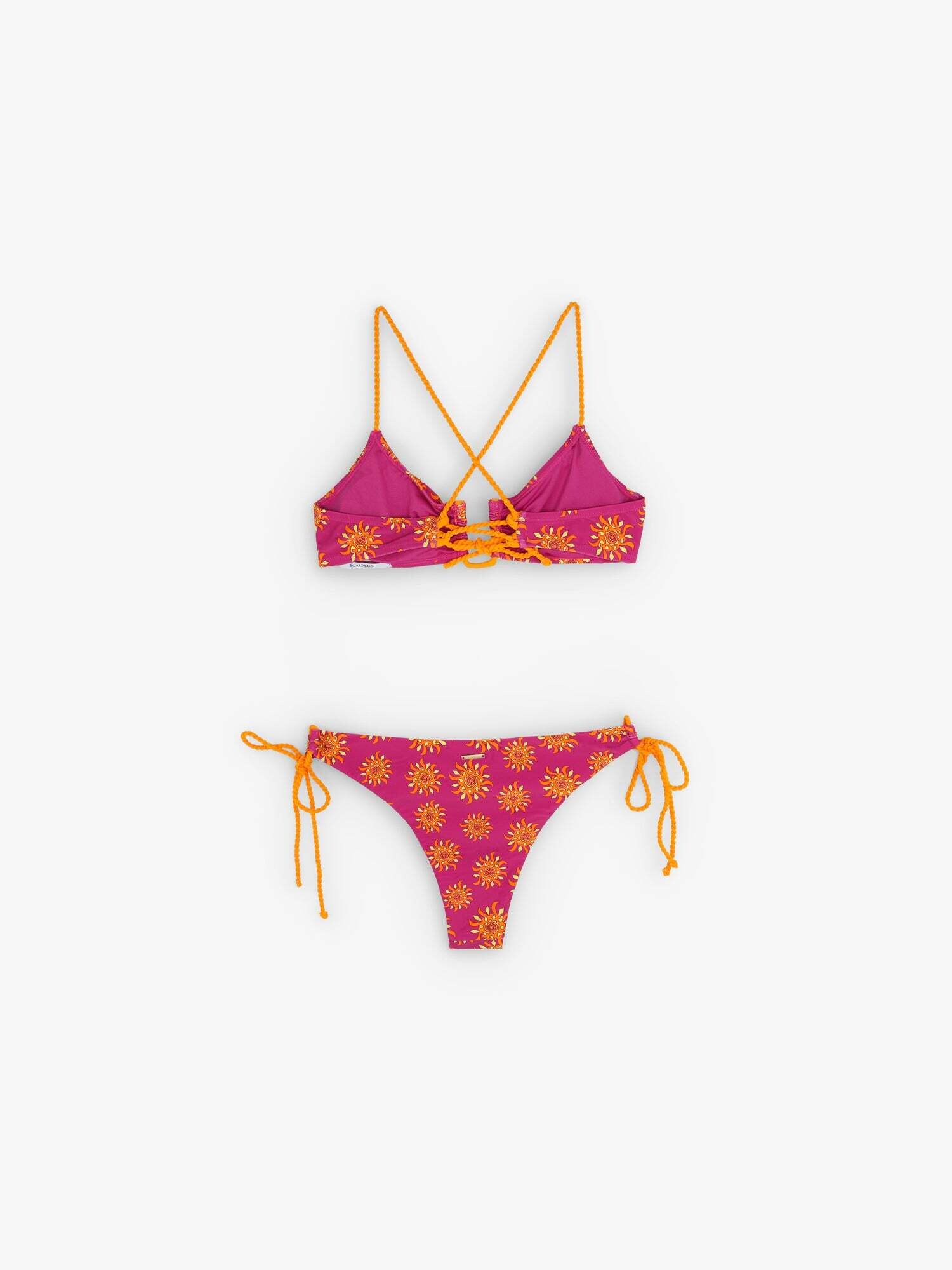 Scalpers Bikini ' '  lila / burgundi vörös termék 2. képe